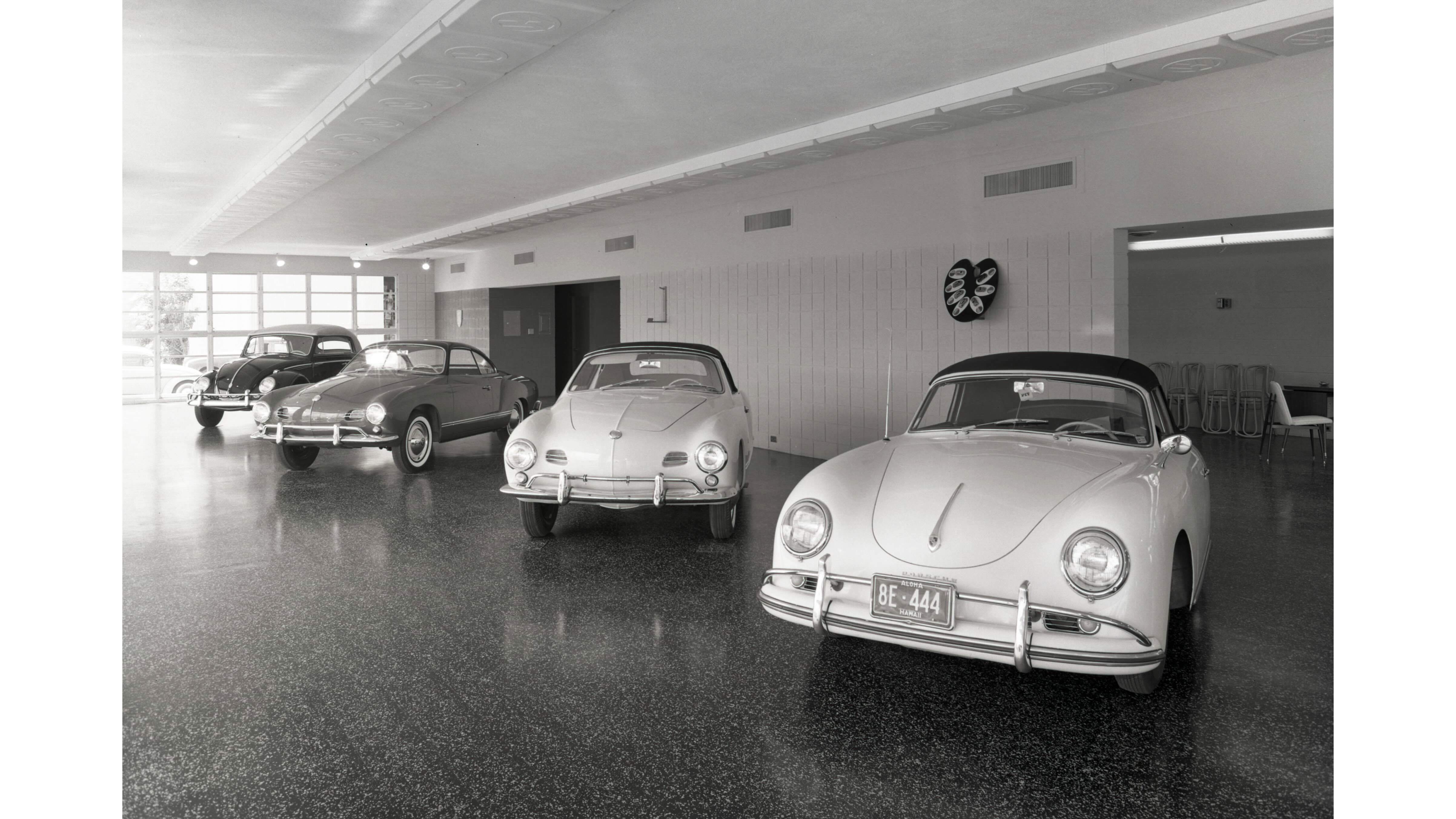 Honolulu VW dealership in 1958