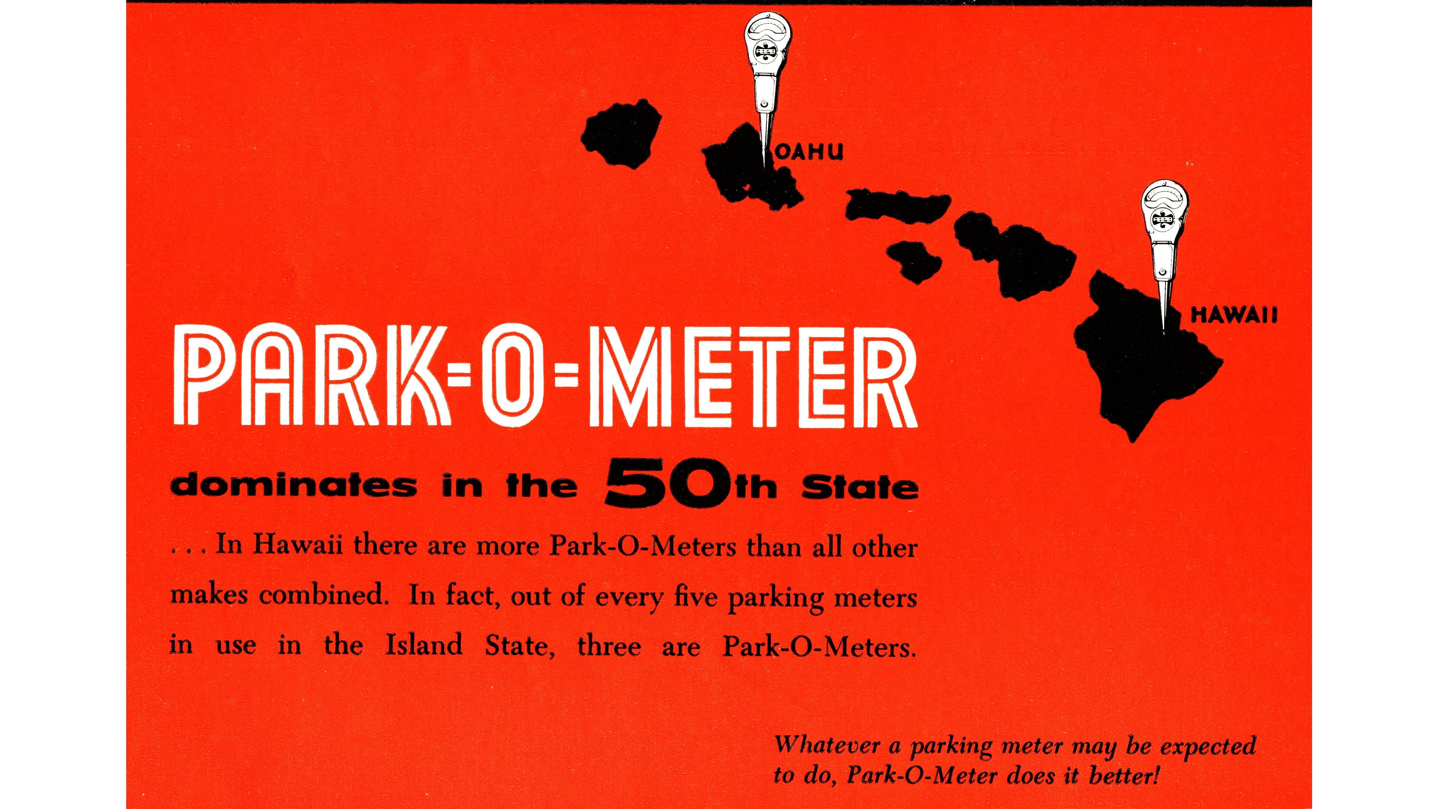 1950s parking meter ad