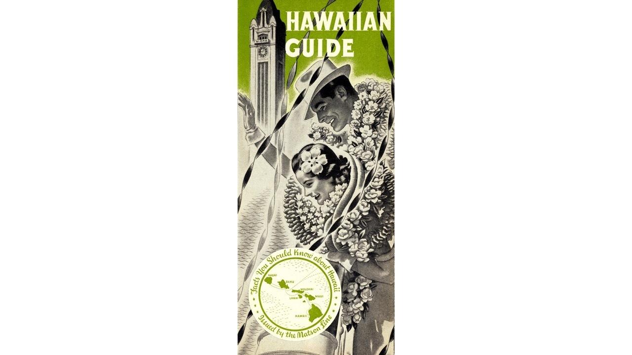Aloha Tower on Matson brochure