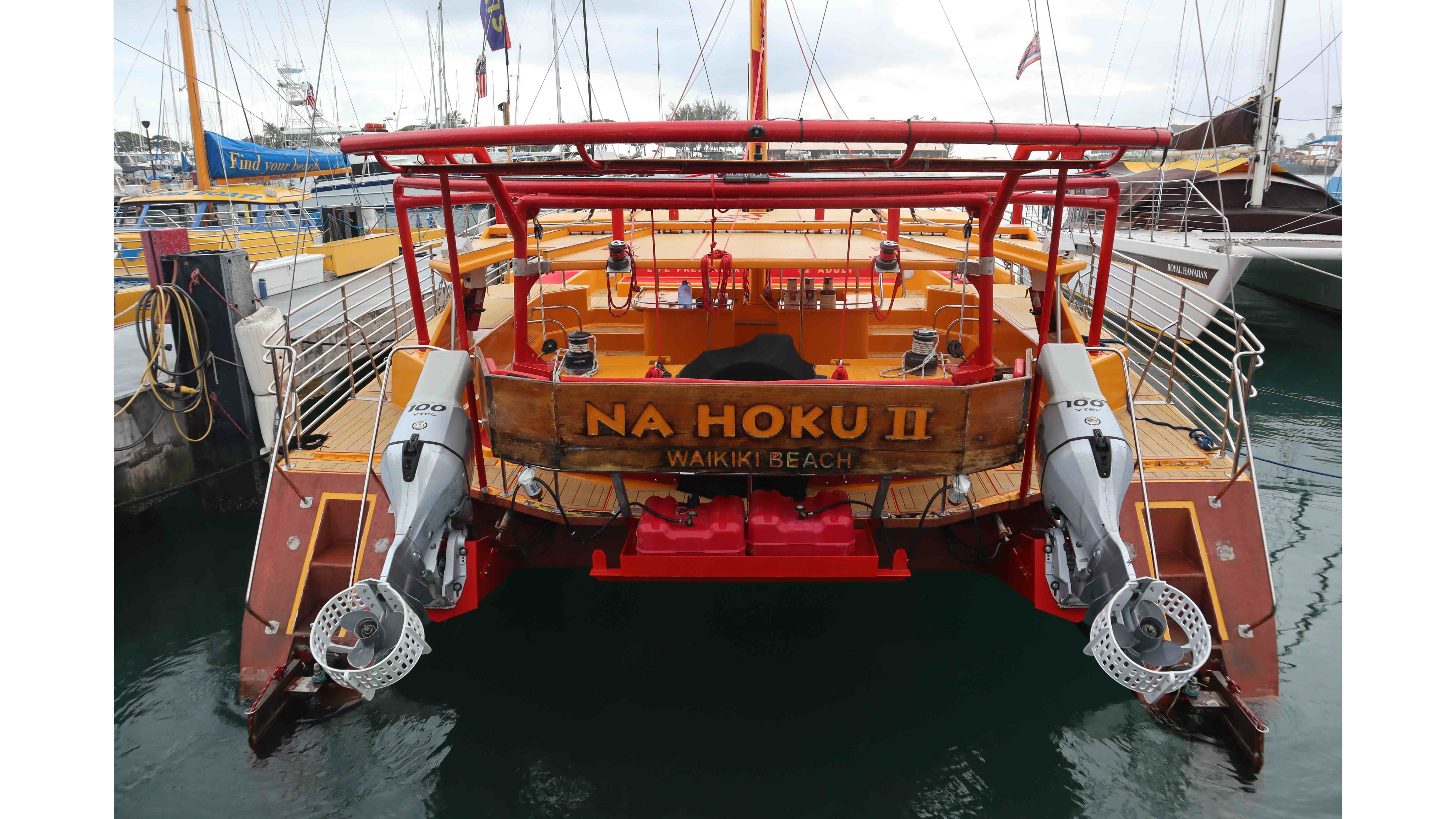 Na Hoku II tour boat Kewalo Basin 2023