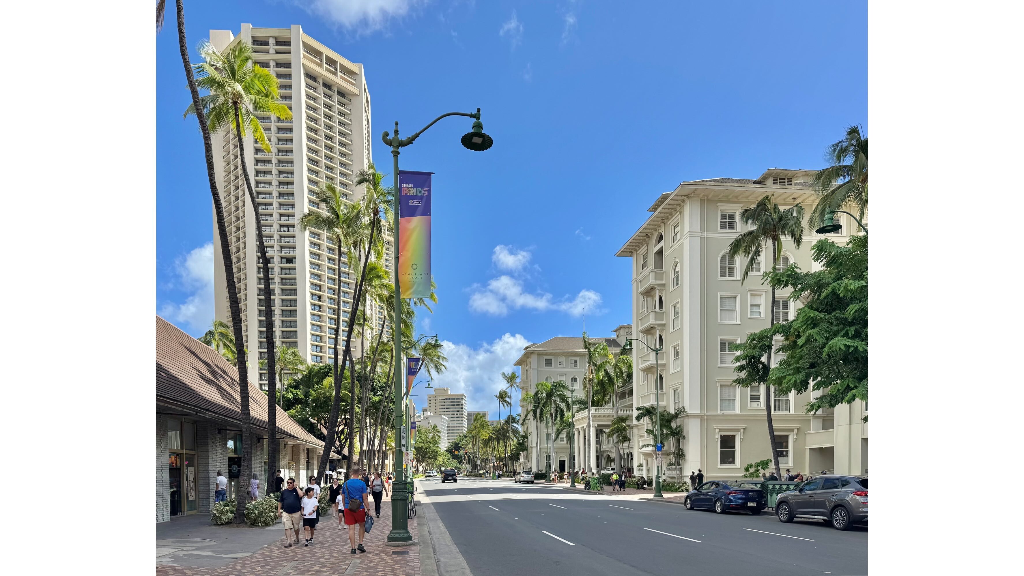Kalakaua Avenue present day