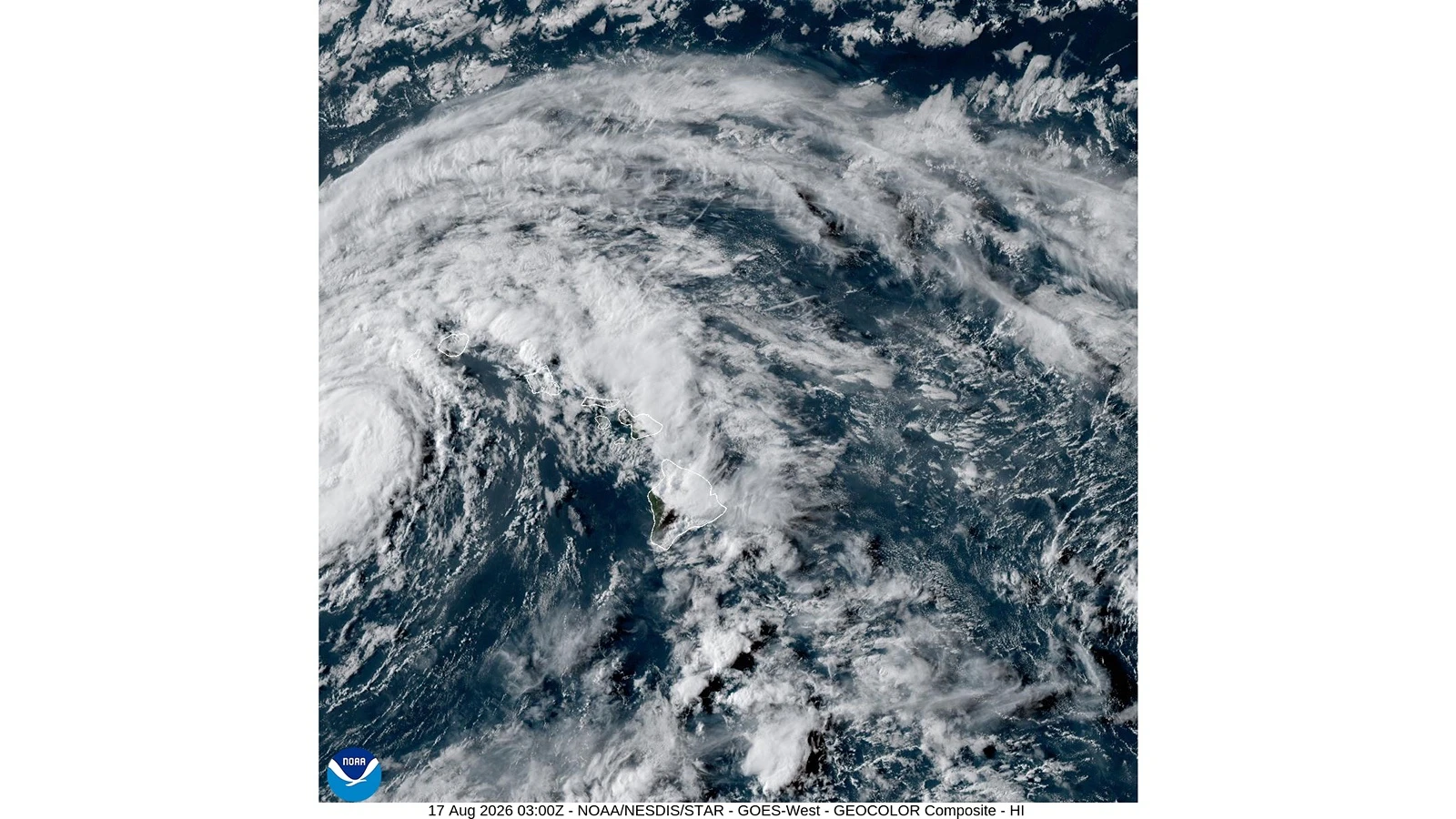 UPDATE: Tropical storm warning remains in effect for Kauaʻi as Lala moves west