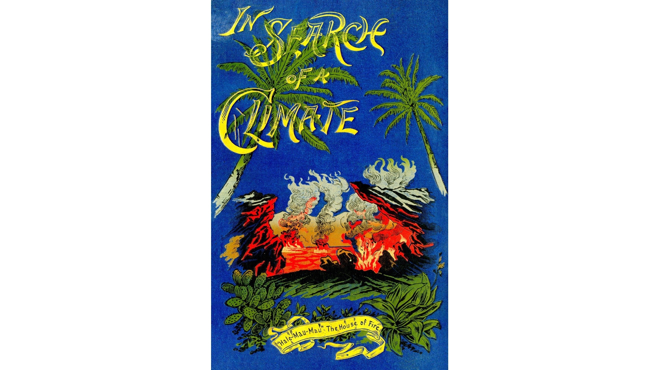 1894 book on Hawaii volcanoes
