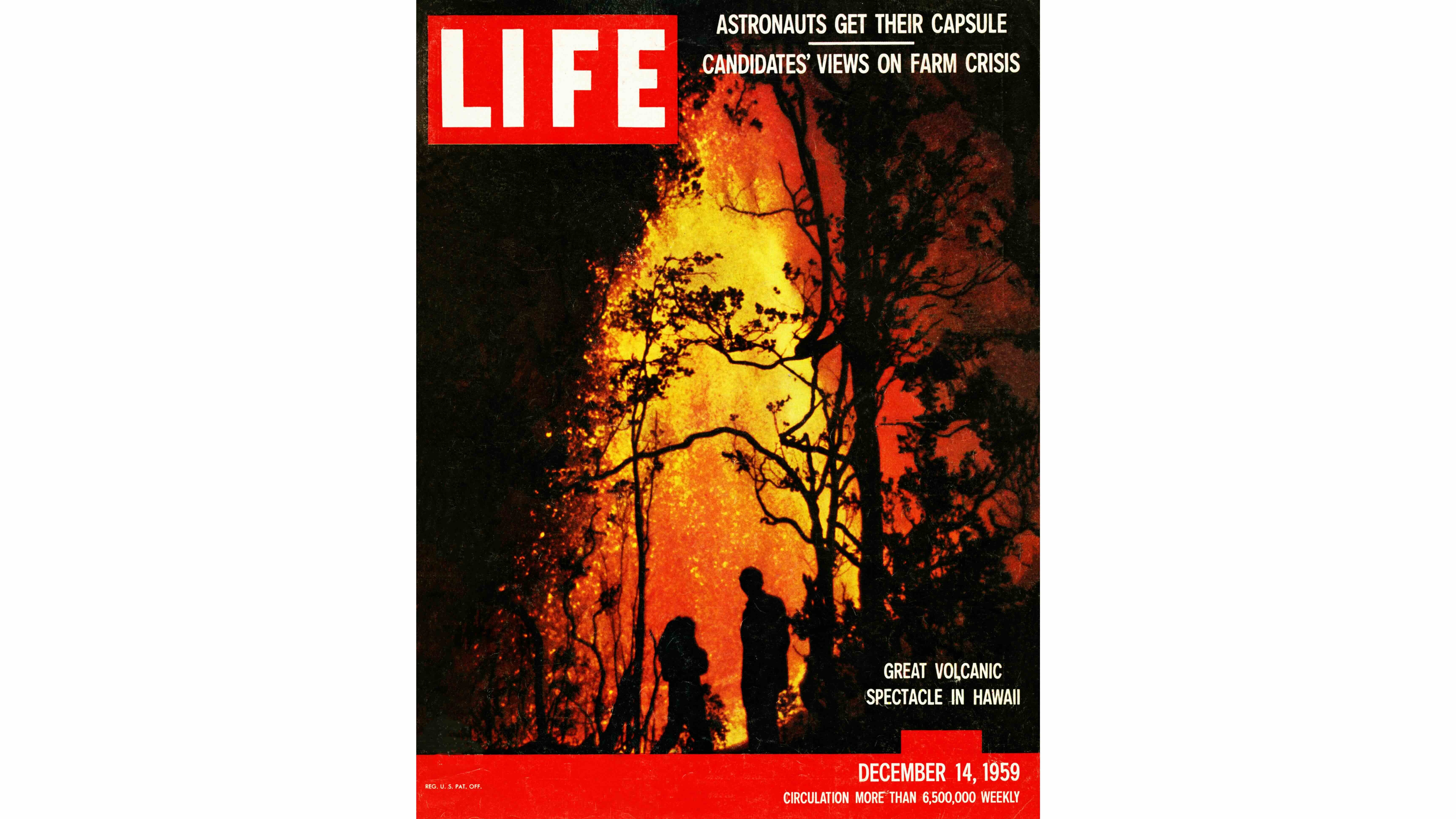 1950s LIFE magazine Hawaii volcano cover