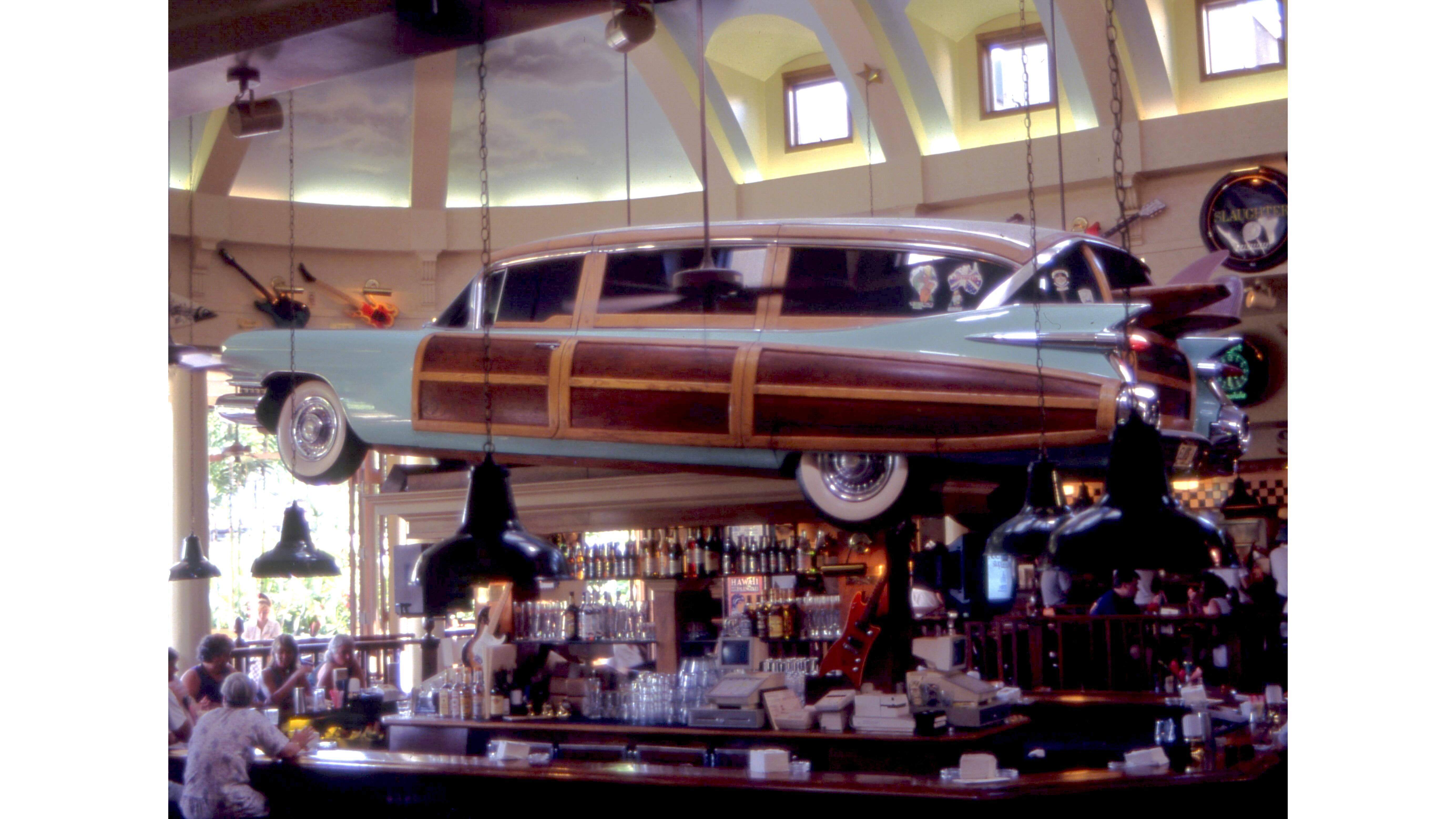 Interior 1980s Hard Rock Cafe Honolulu