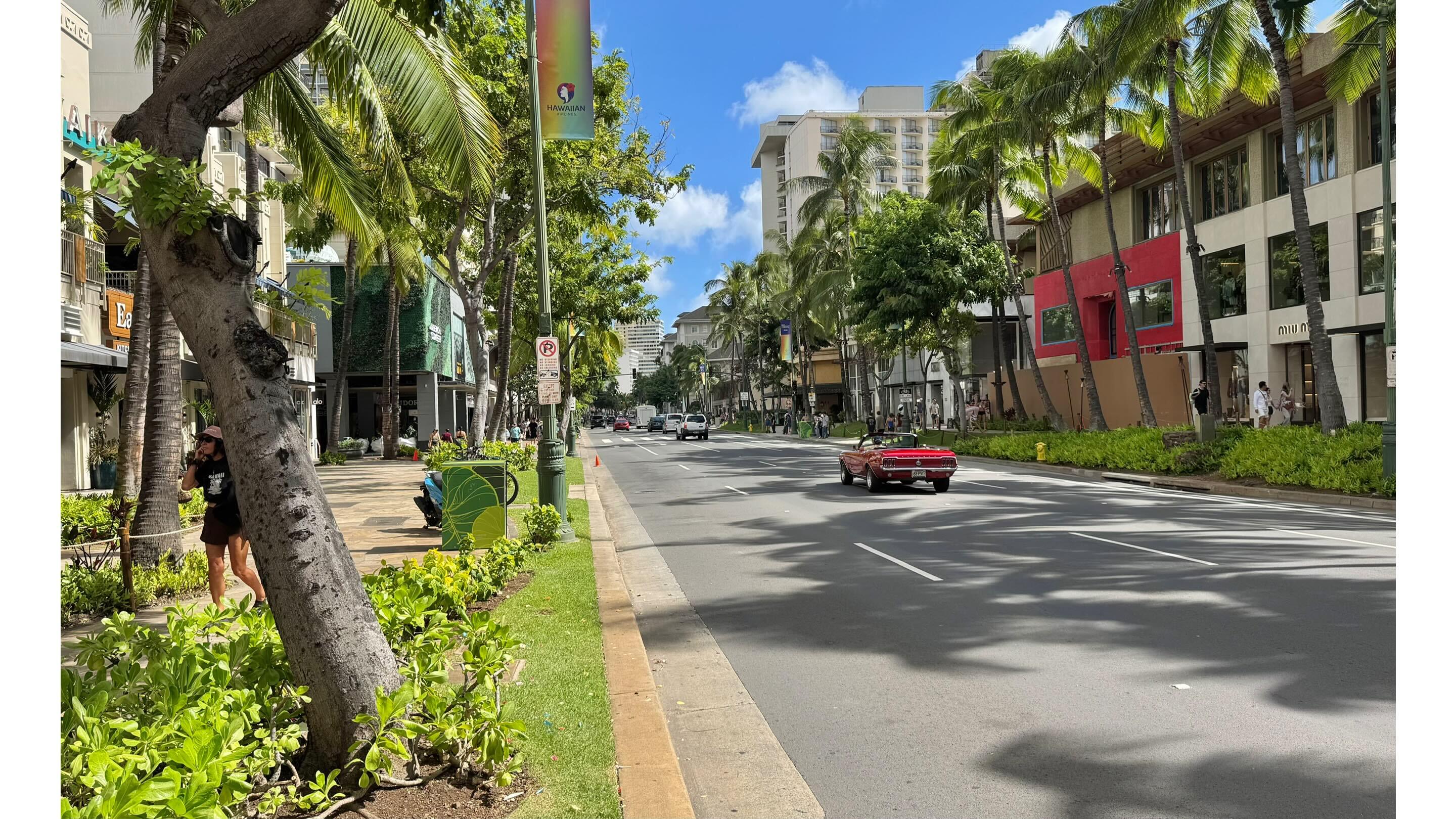 Kalakaua Ave. present day