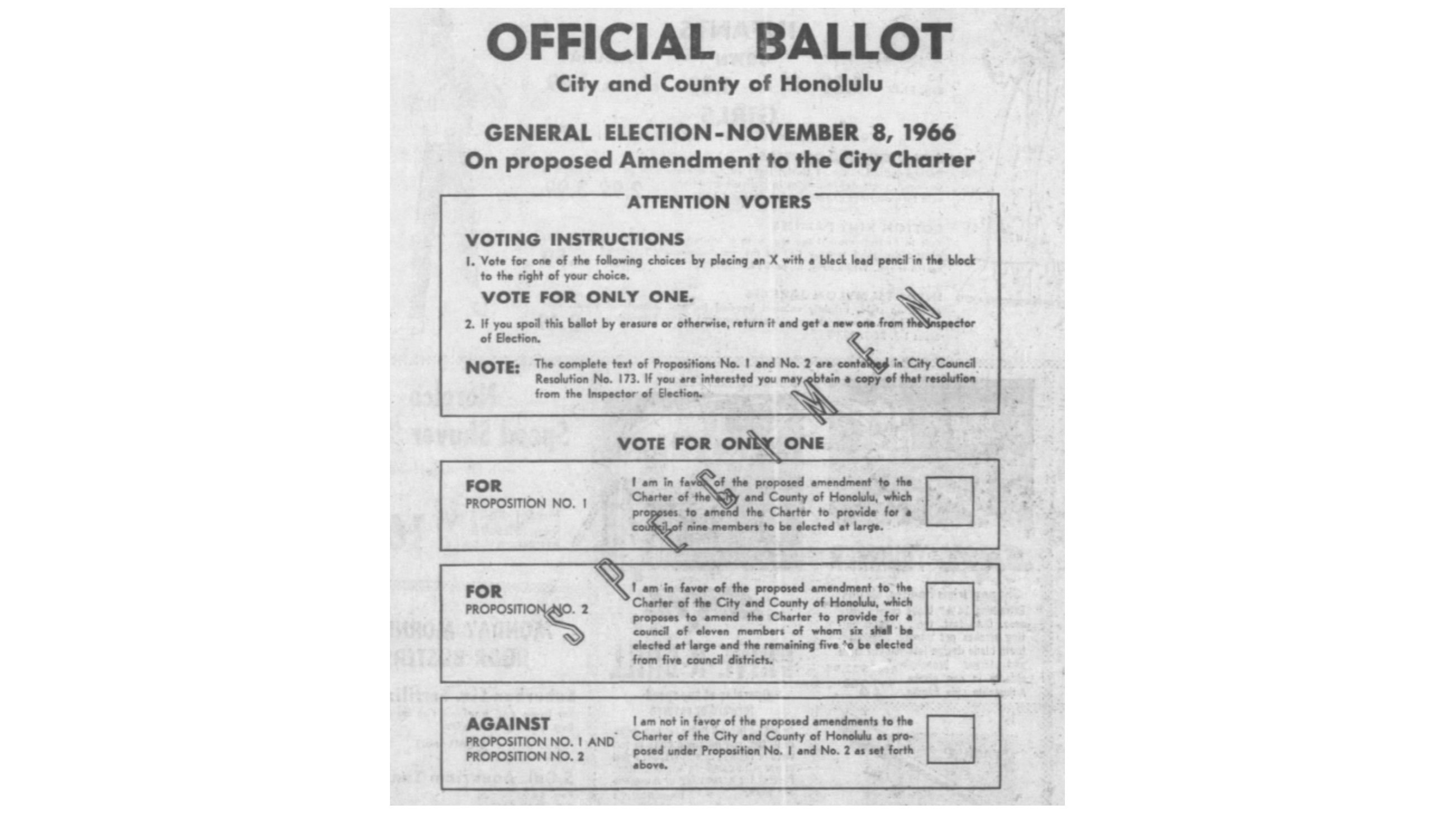 1966 ballot proposal