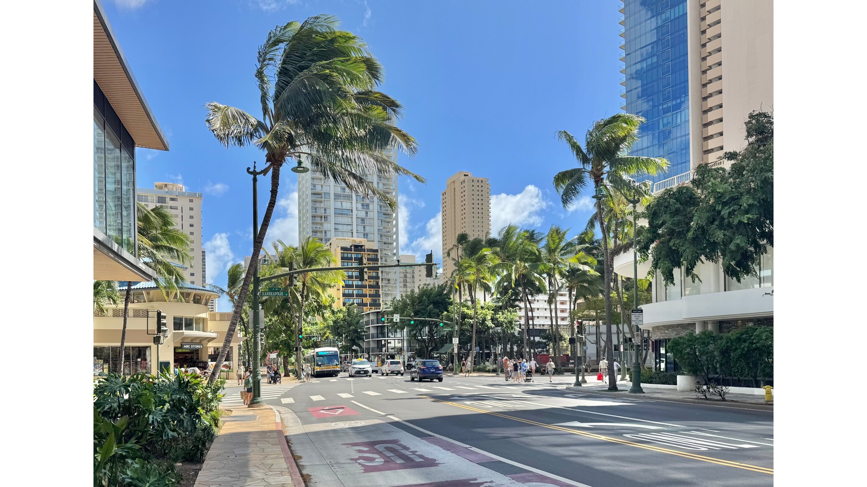 Kūhiō Avenue now
