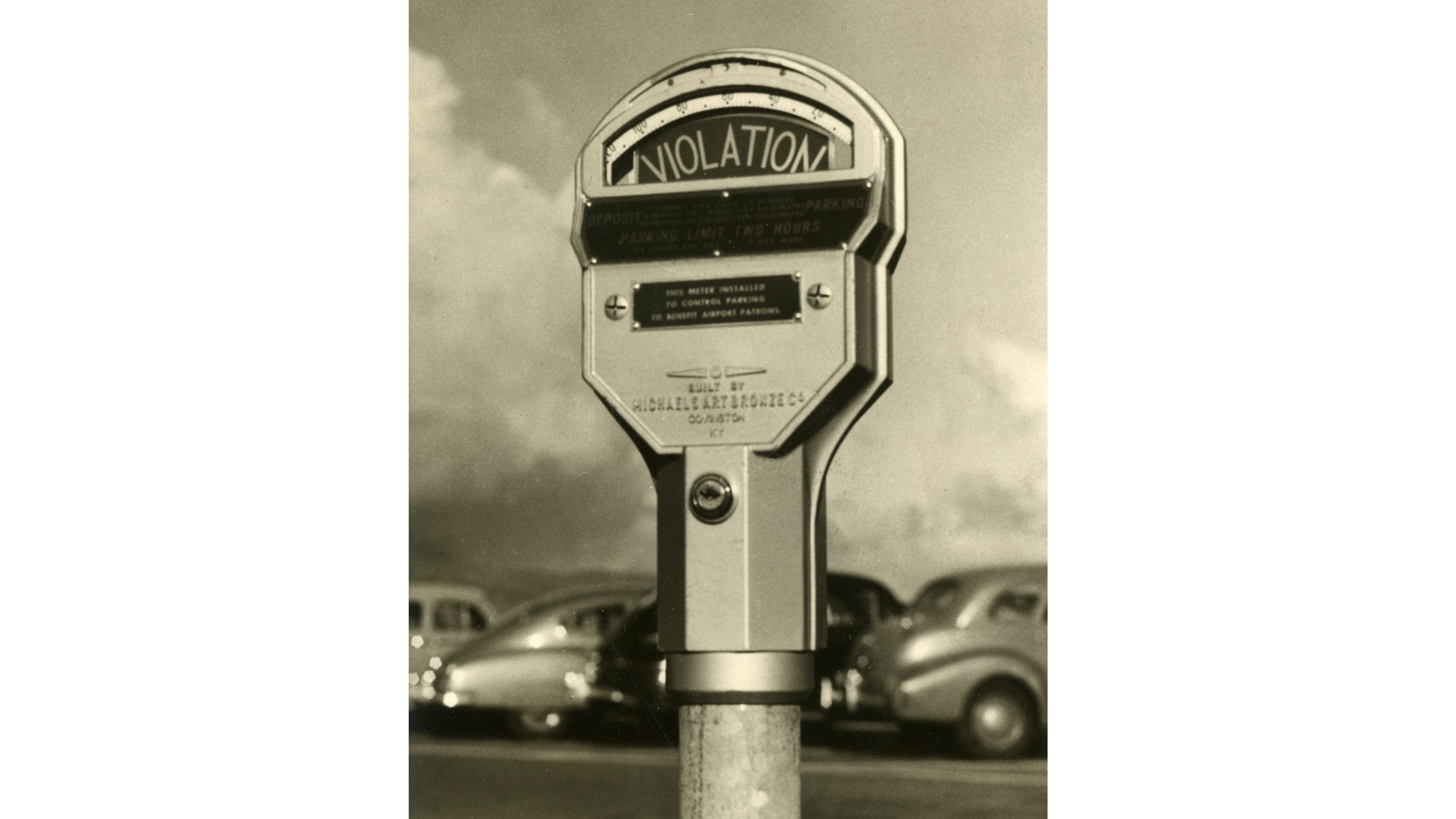 parking meter airport 1951