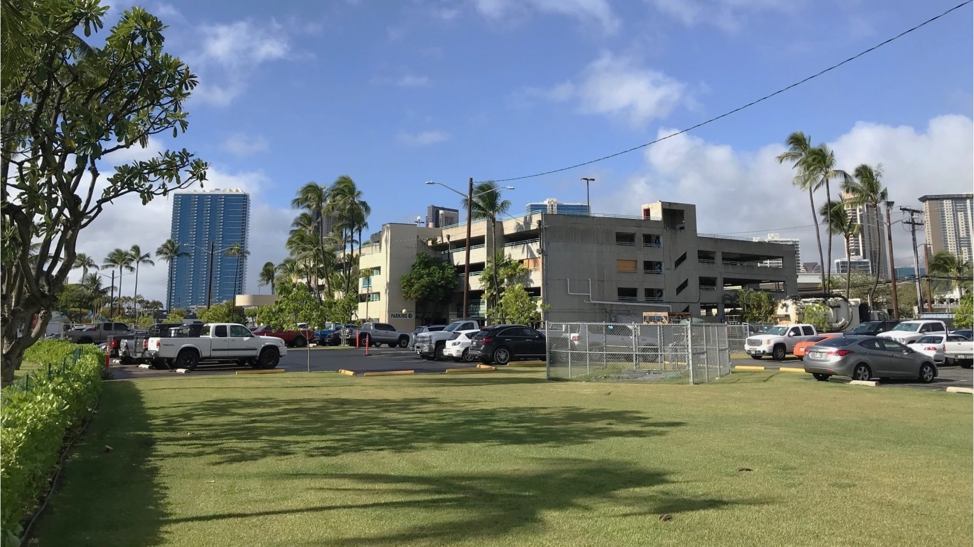 Former site of Ward Warehouse, 2019