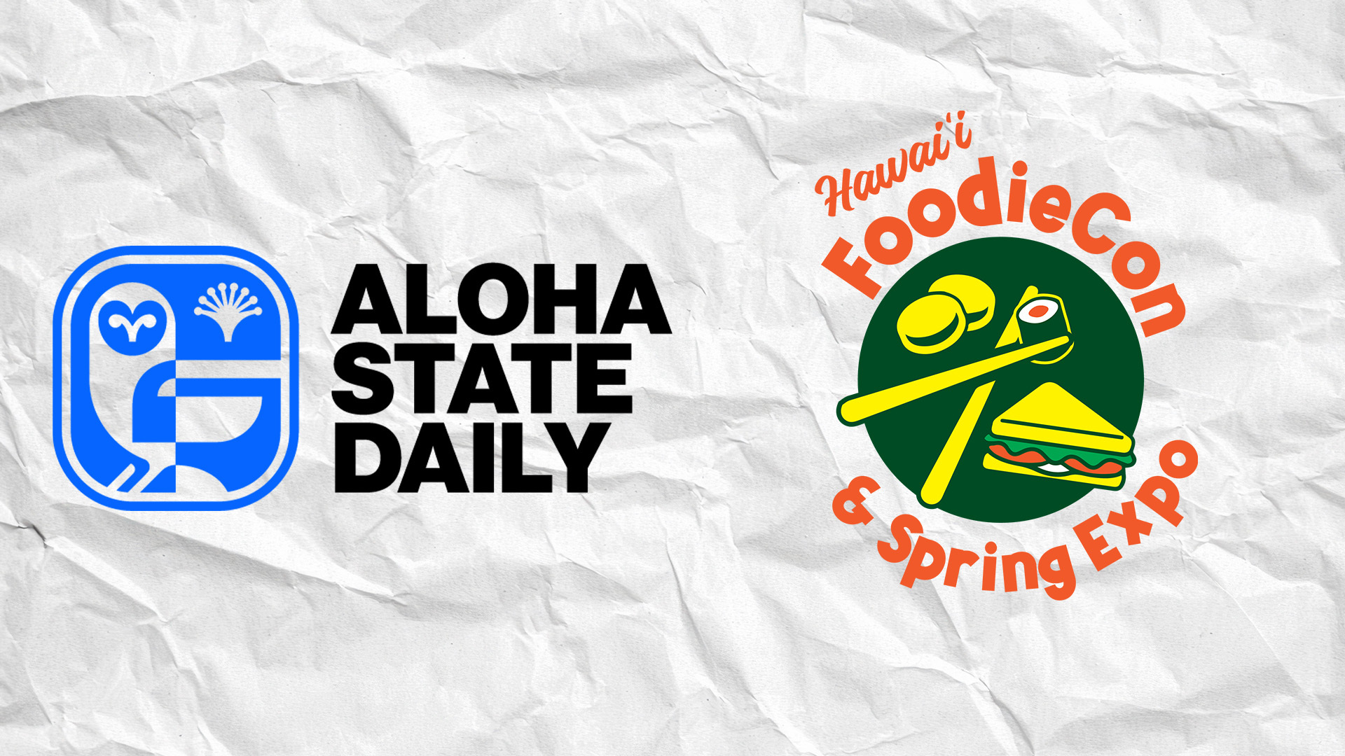 Aloha State Daily and FoodieCon logo