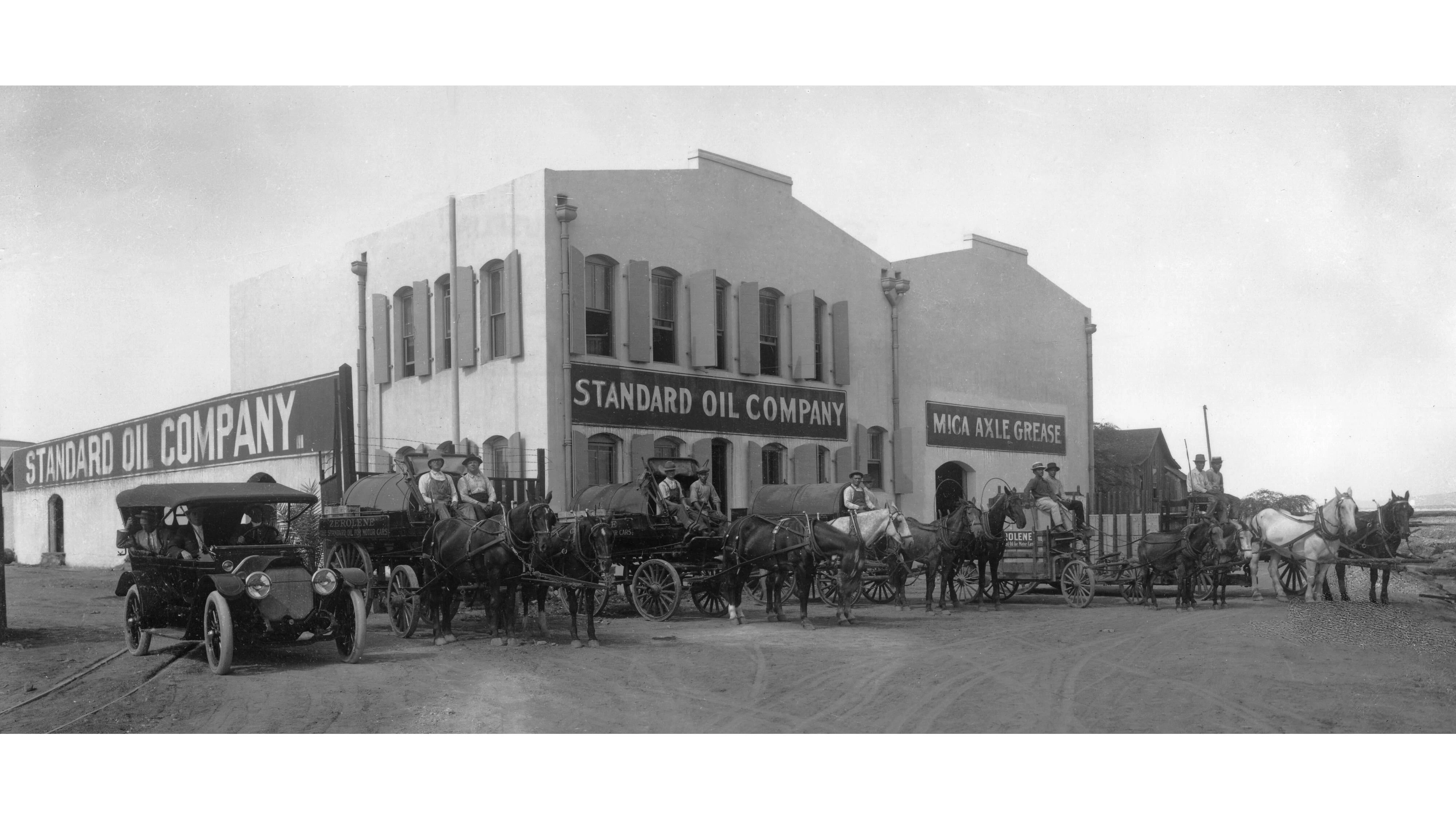 Standard Oil Co. in Honolulu 1914