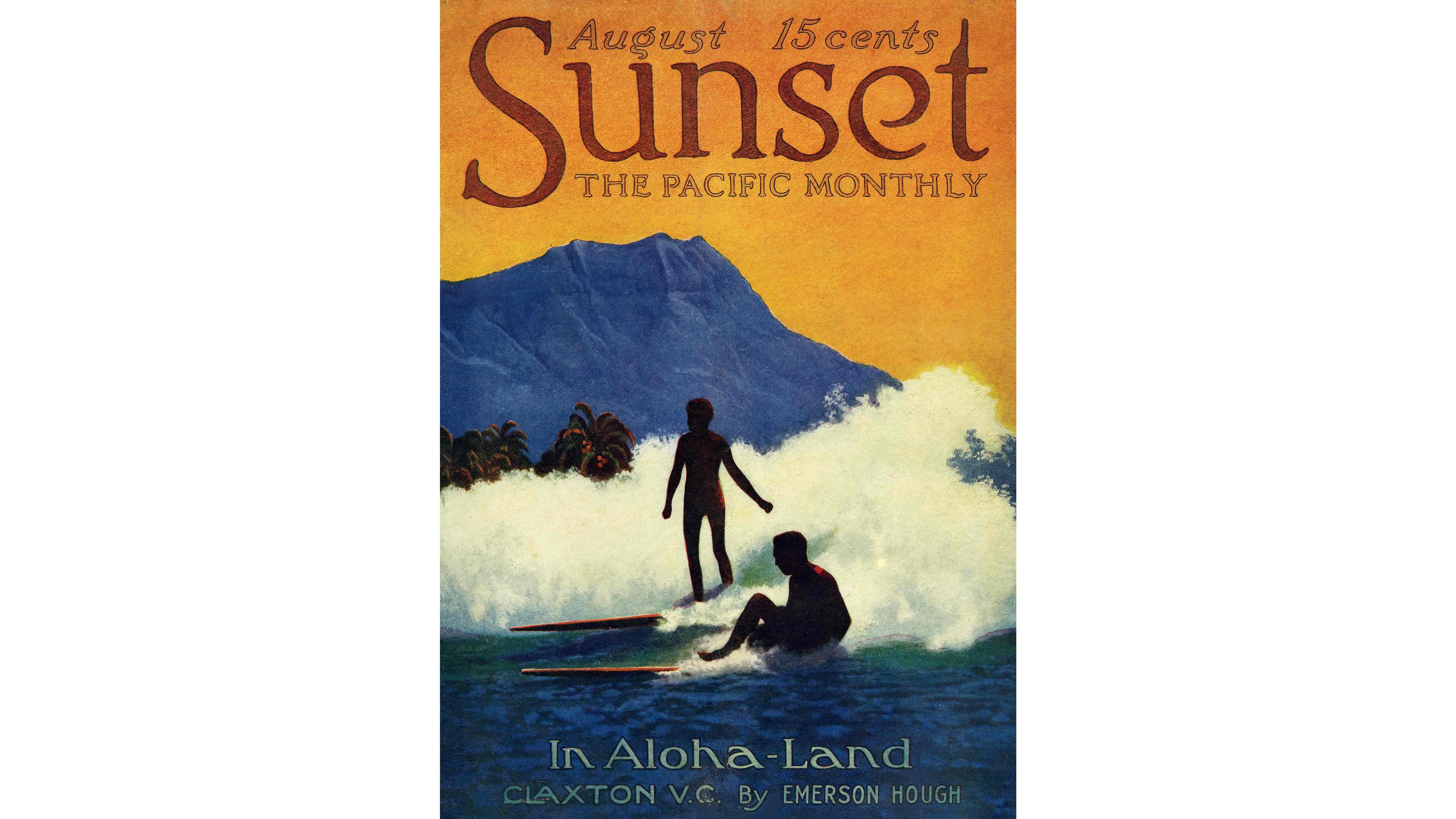 Sunset Magazine cover 1916