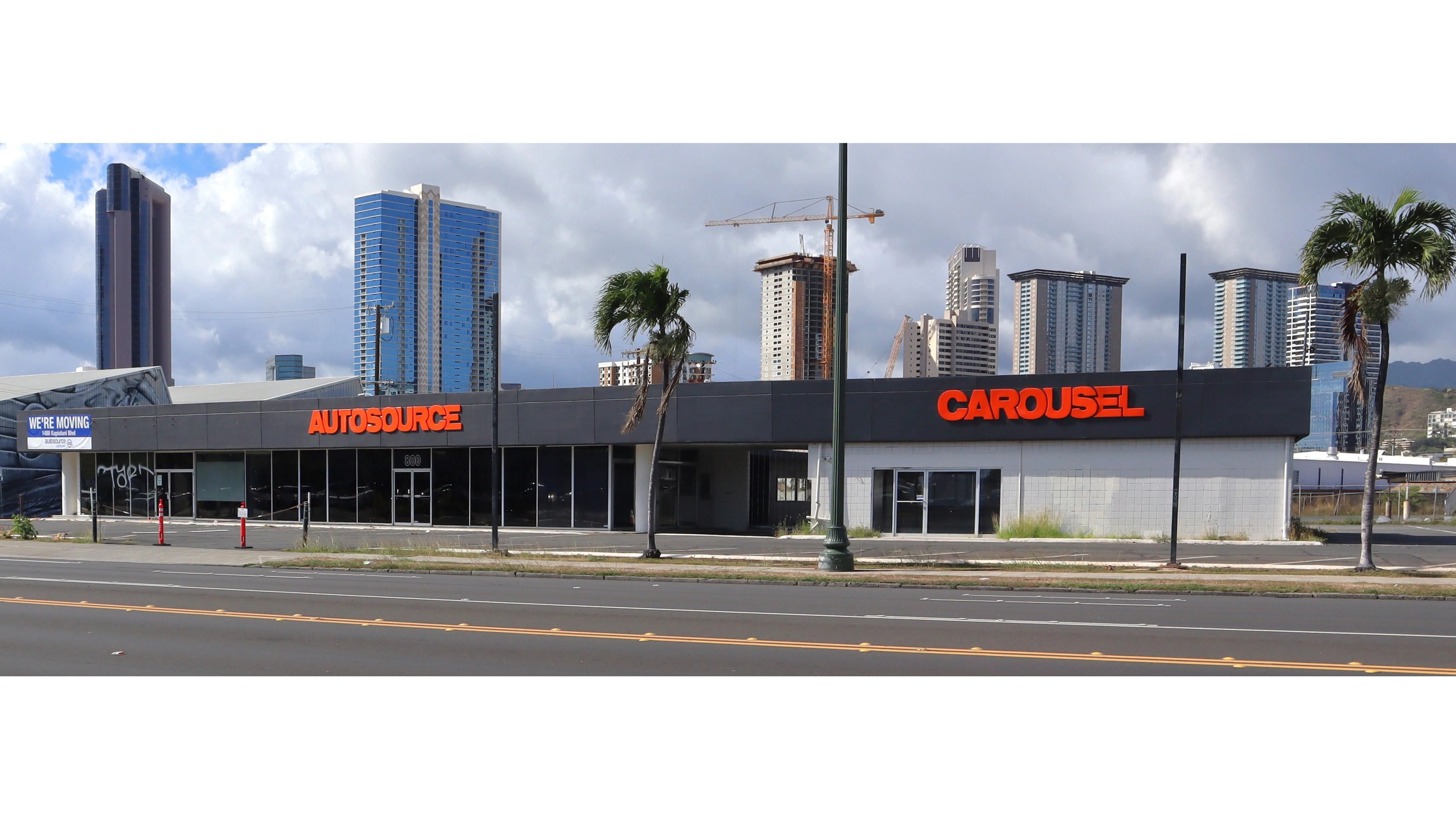 Former Volkswagen dealership building