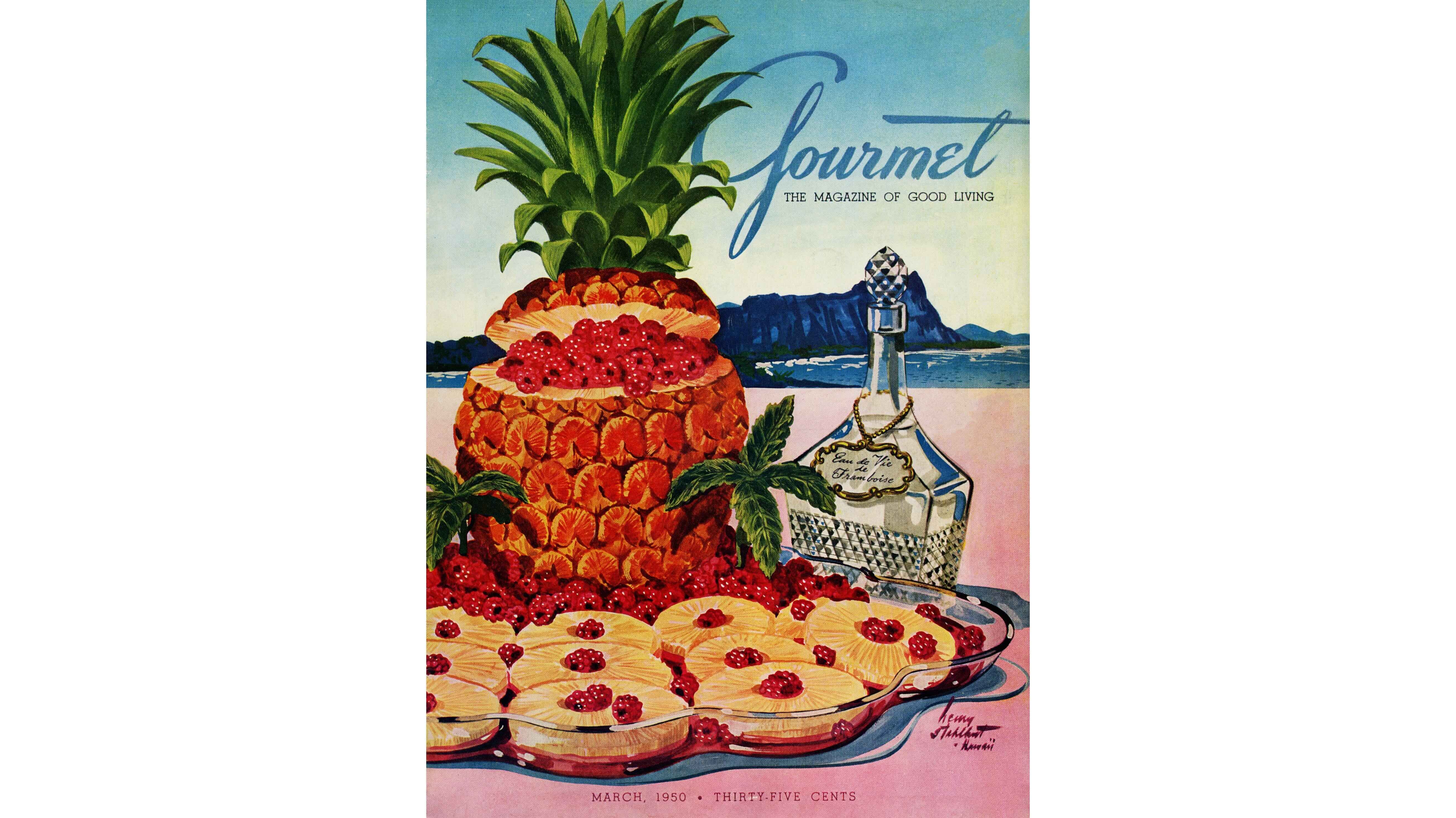 Gourmet magazine Hawaii cover