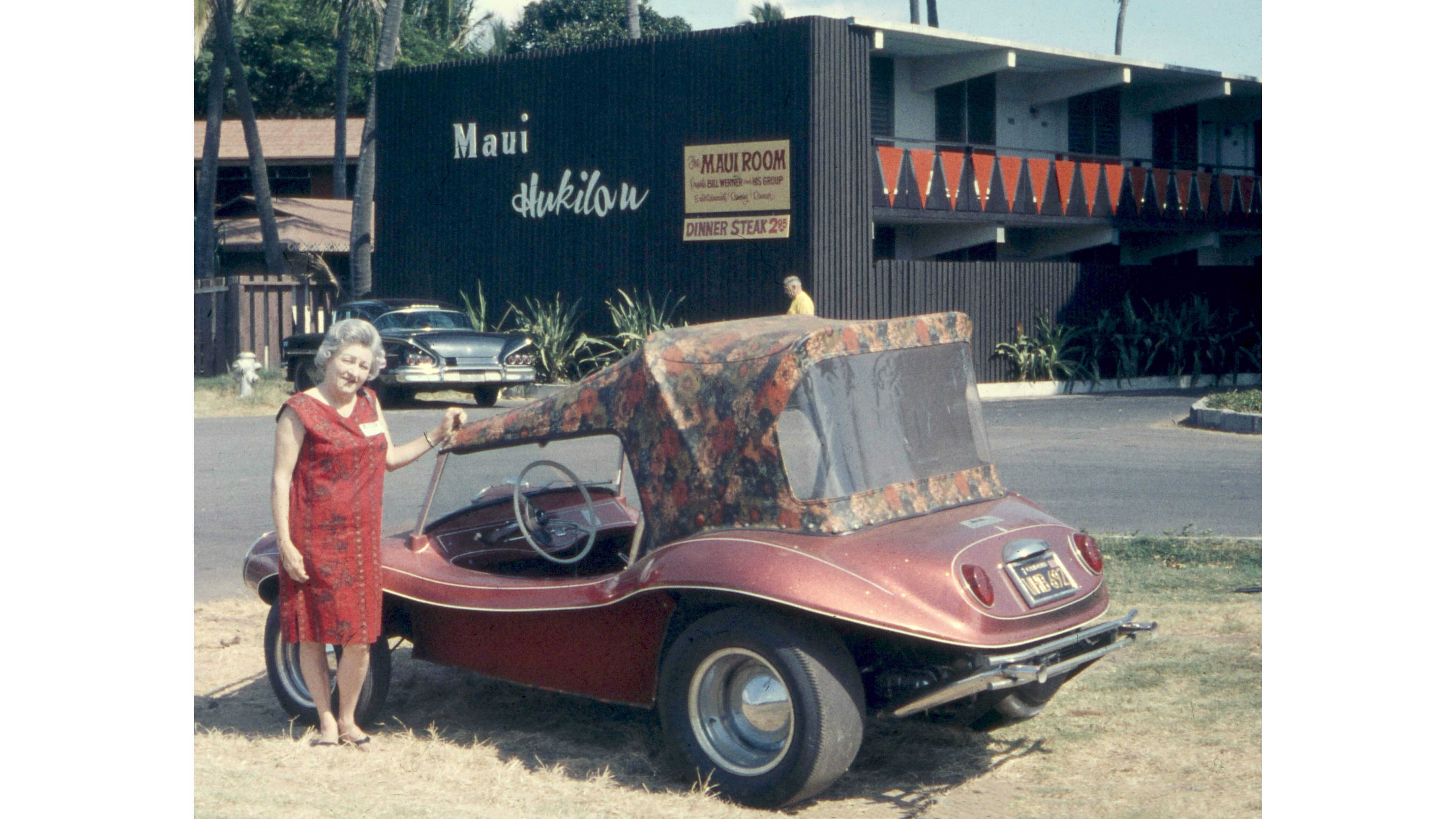 Dune buggy on Maui