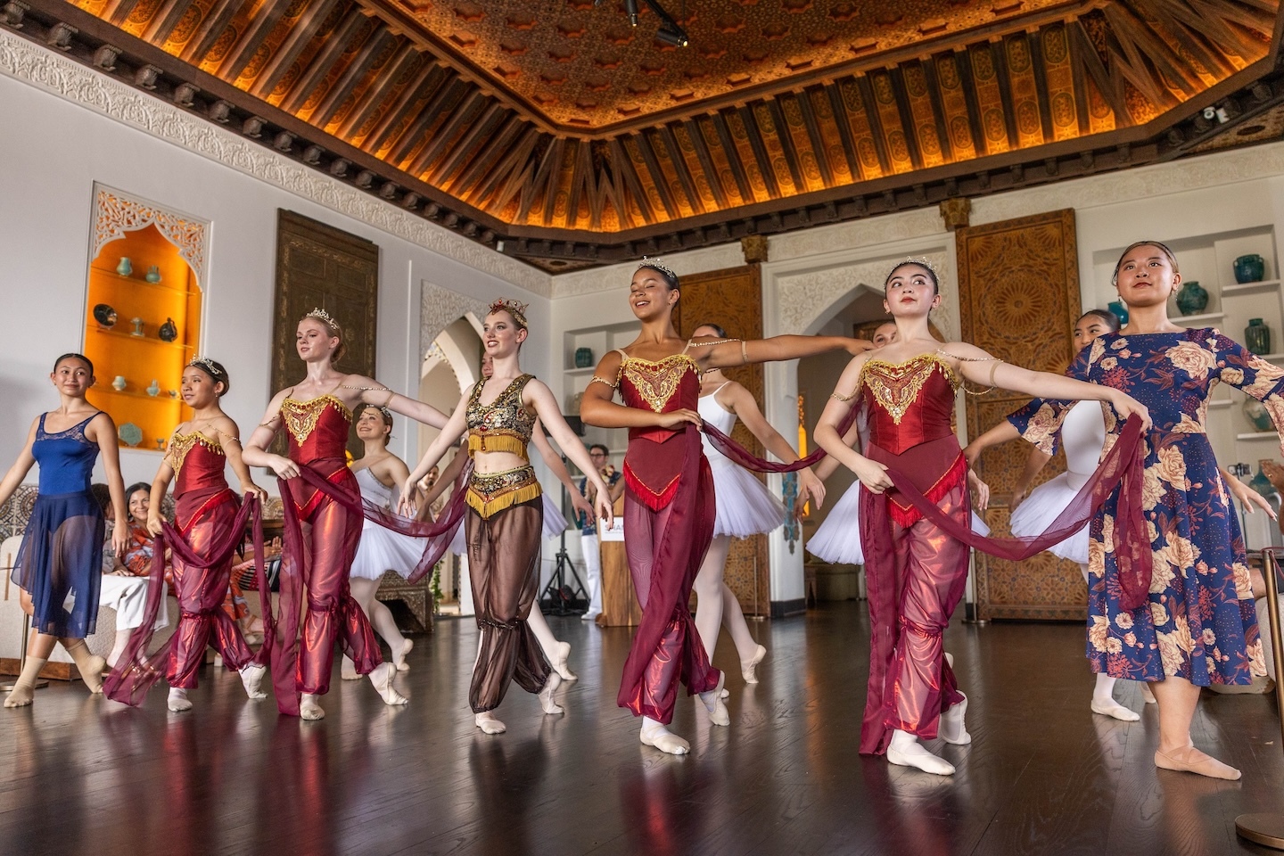 Ballet Hawaiʻi performed at Shangri La Museum of Islamic Art, Culture & Design this week as part of a new partnership.