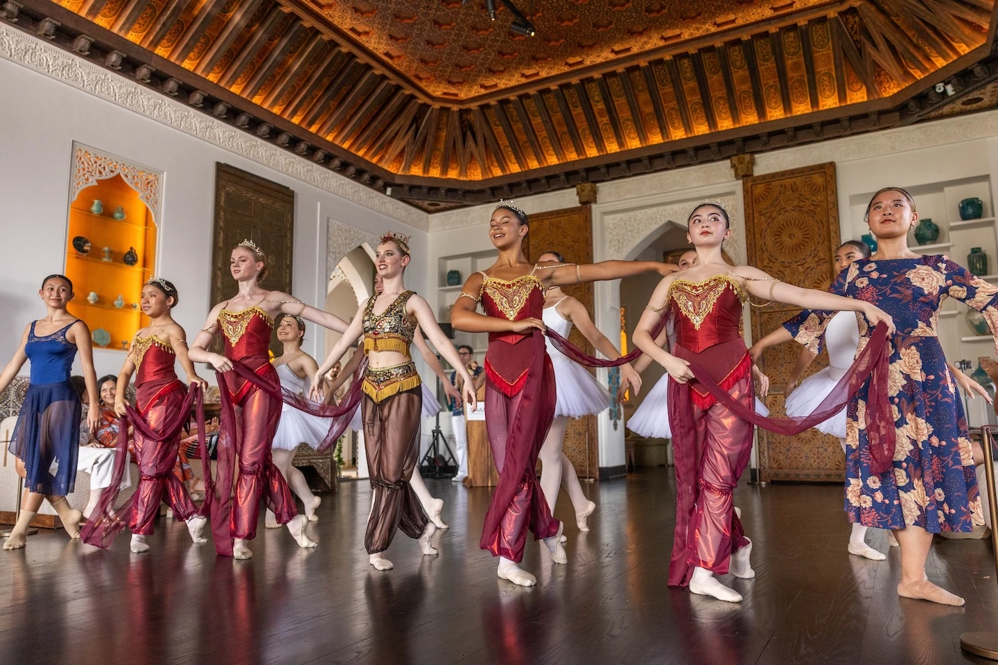 Ballet Hawaiʻi performed at Shangri La Museum of Islamic Art, Culture & Design this week as part of a new partnership.