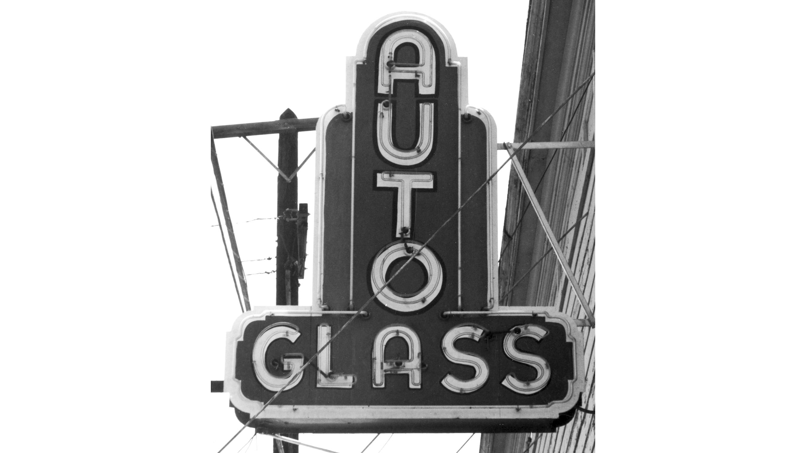Auto Glass neon sign