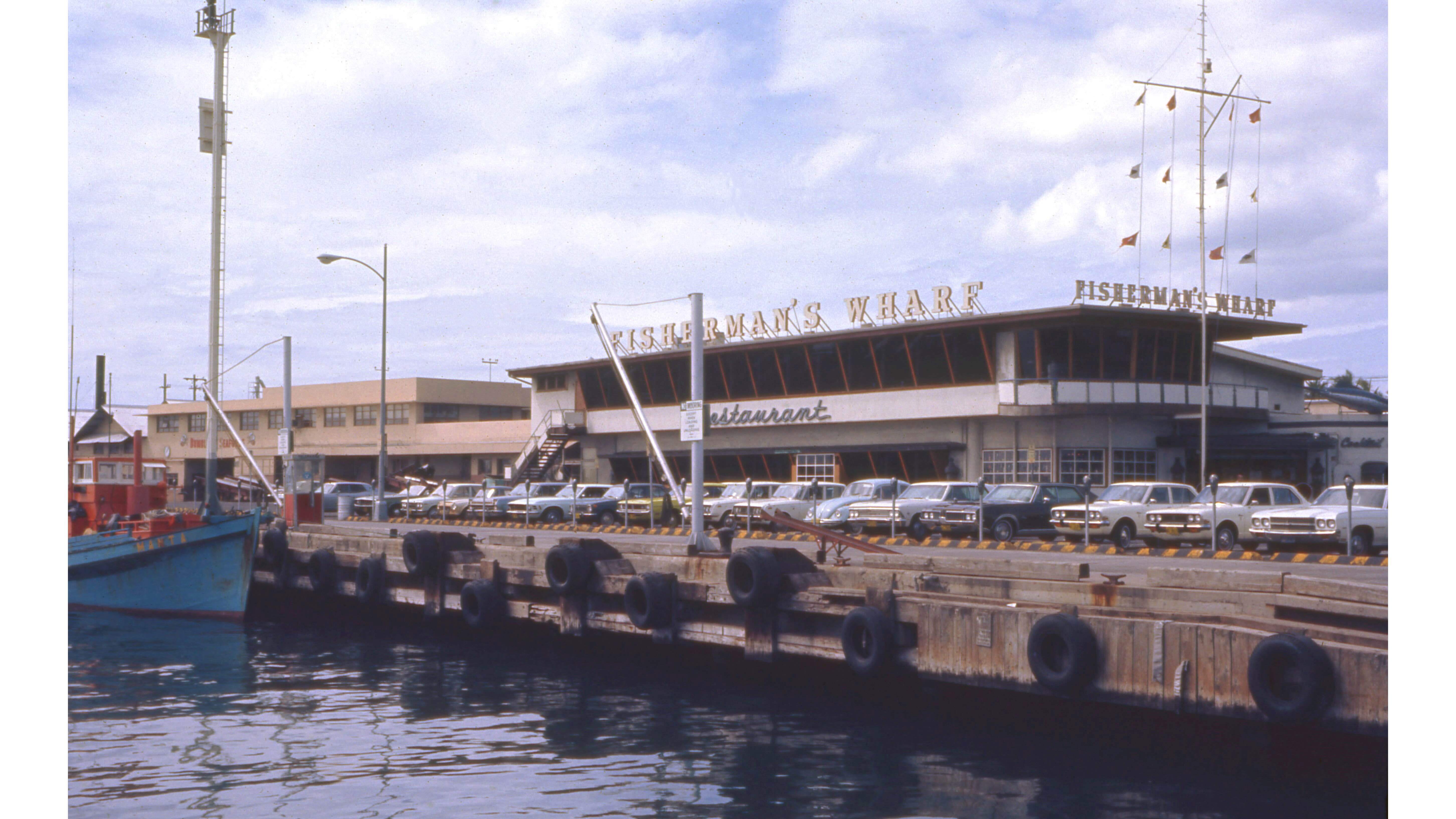 Fisherman's Wharf restaurant, 1970