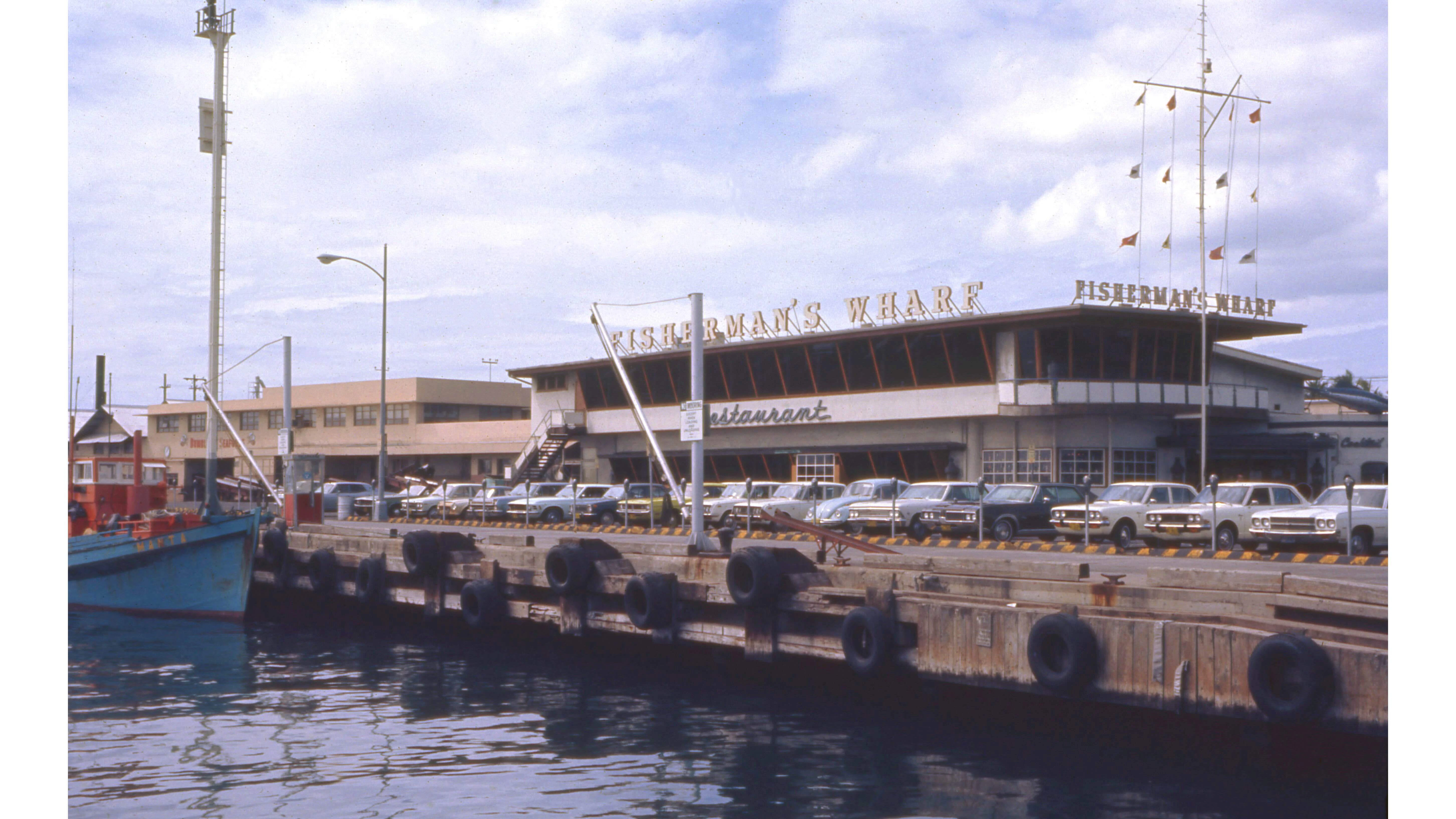 Fisherman's Wharf restaurant, 1970