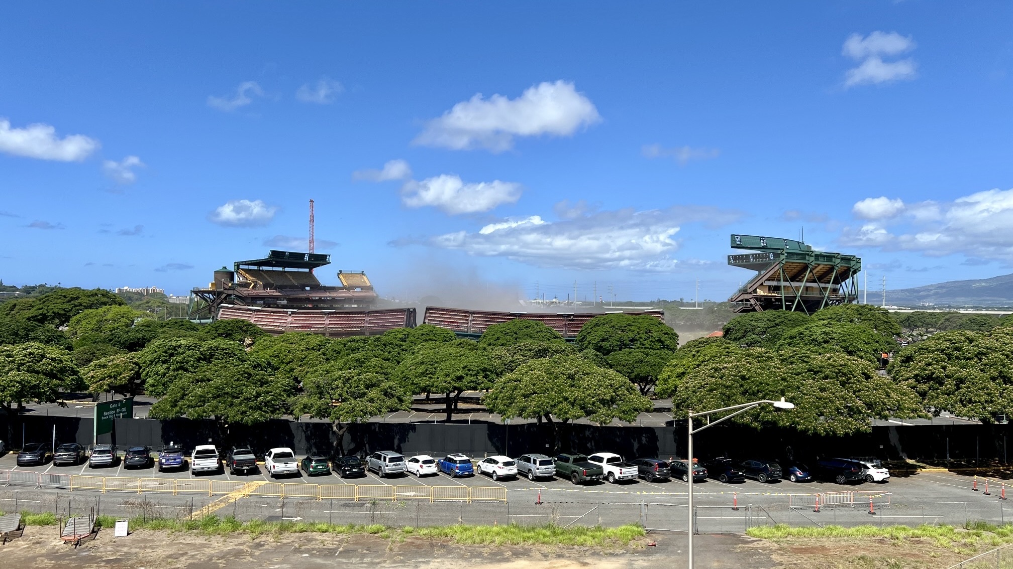 Aloha Stadium demolition