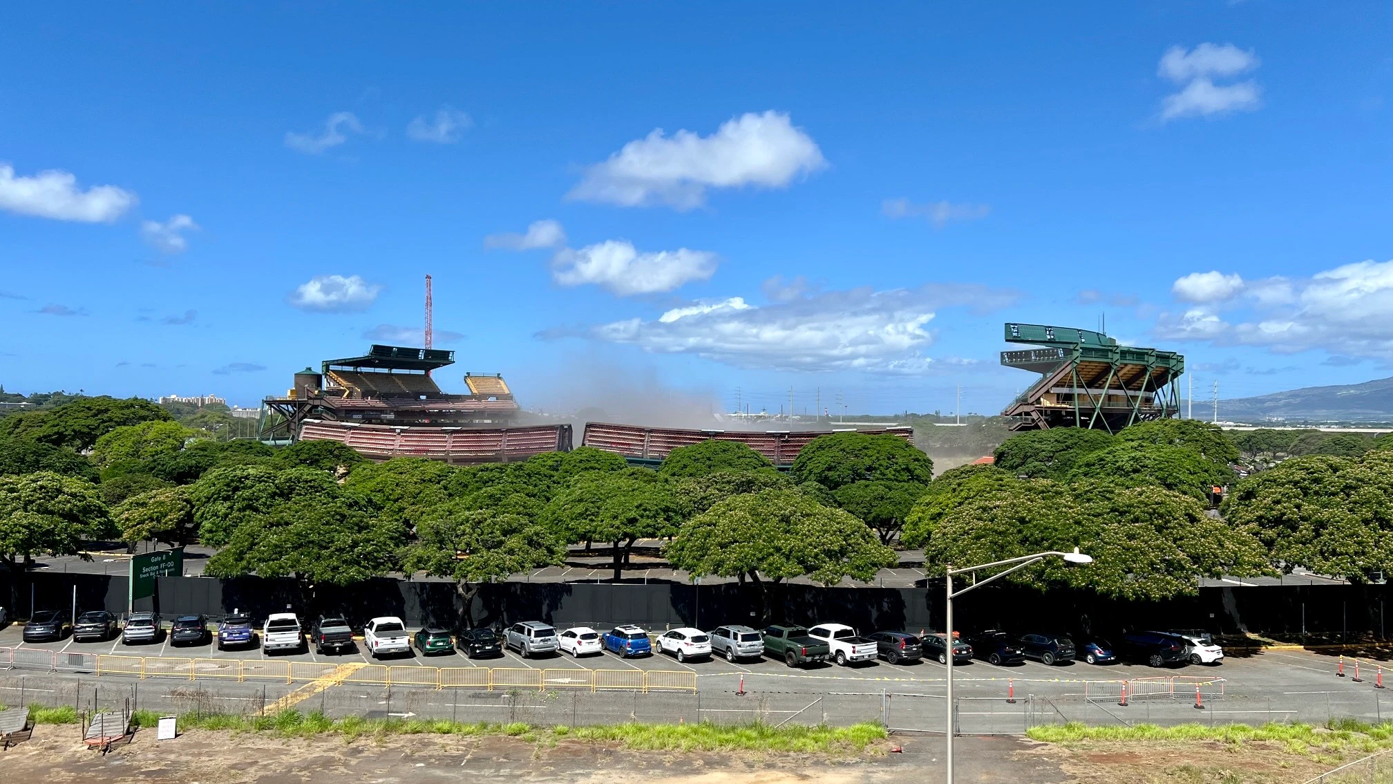 Aloha Stadium demolition