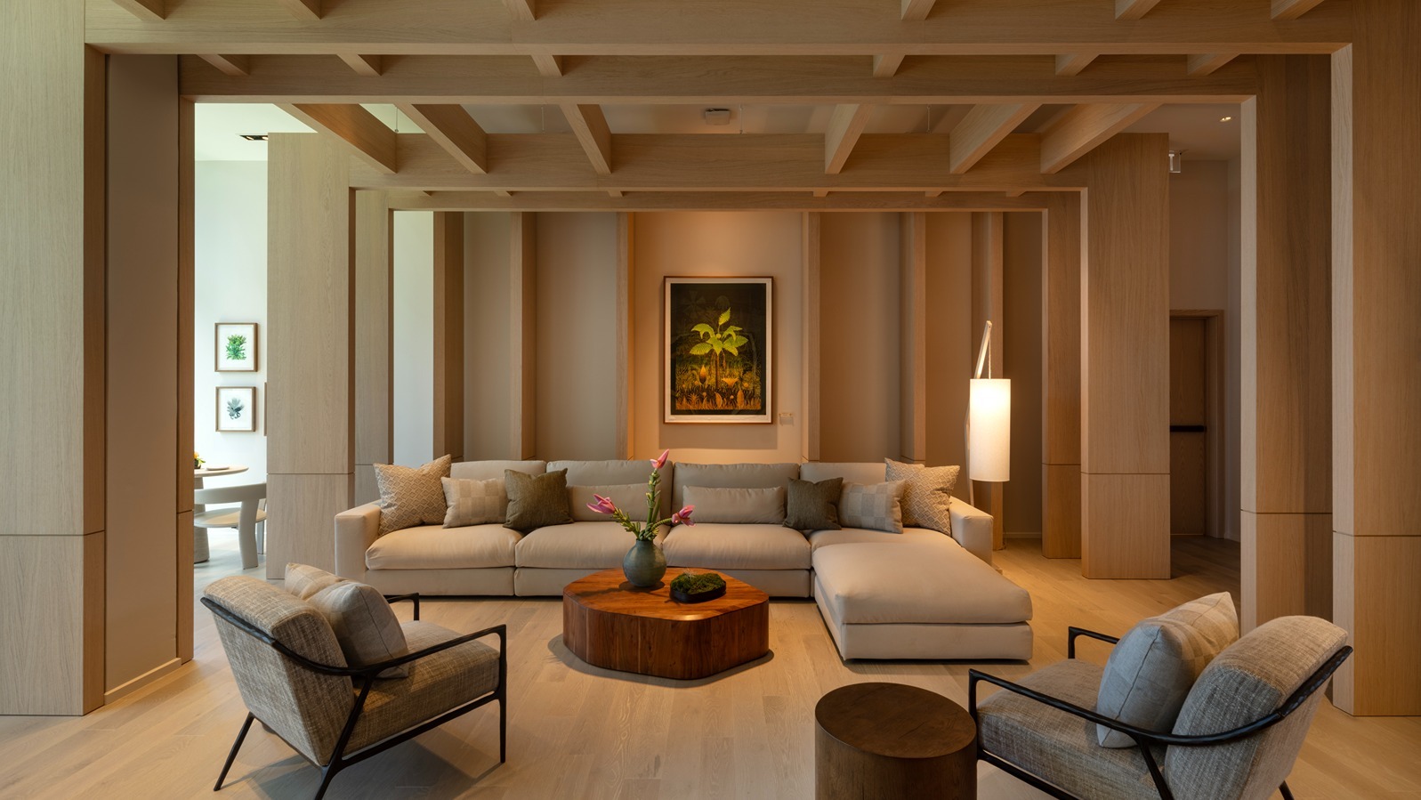 The Park Ward Village welcome lounge