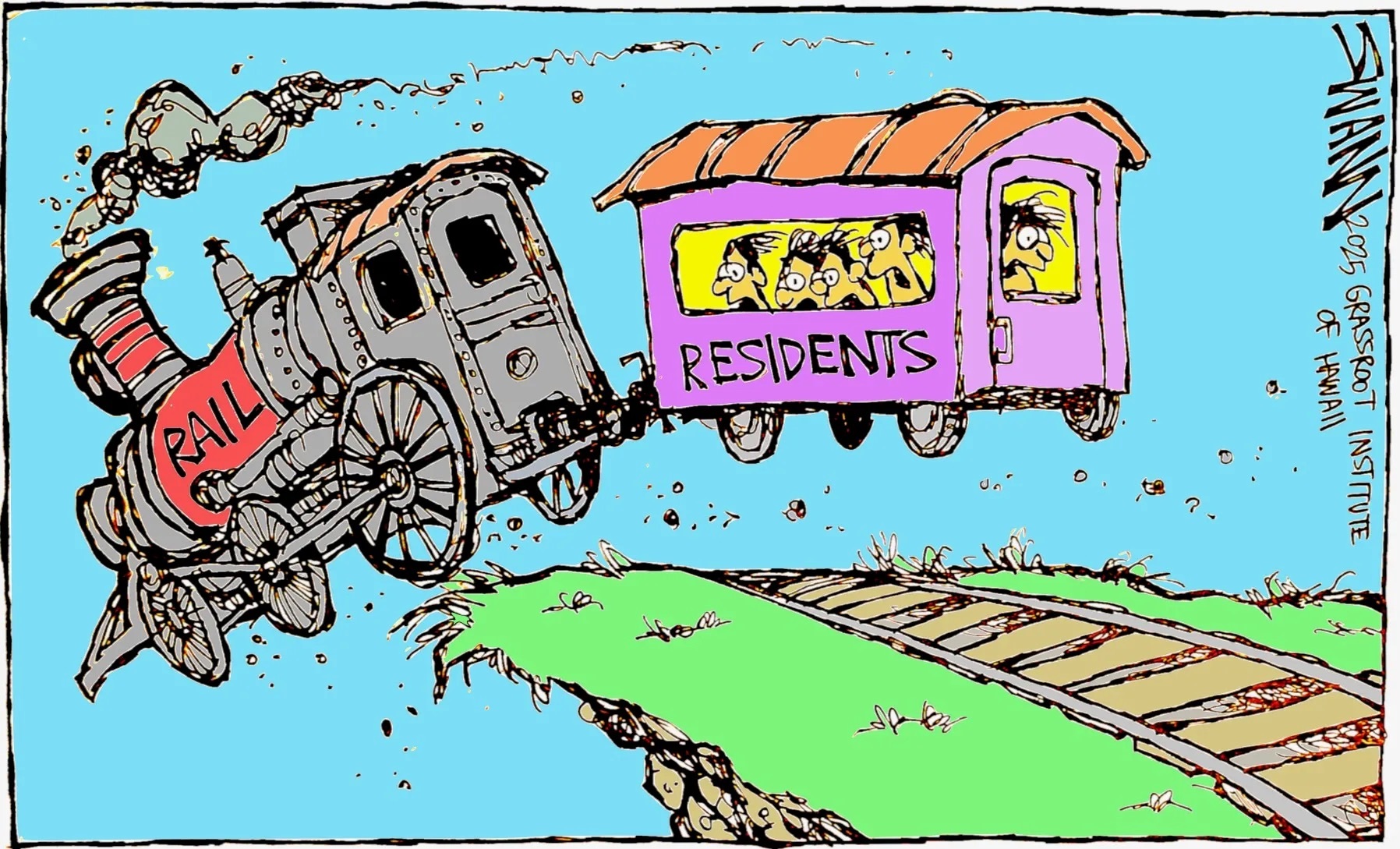 Community Voices: Rail is a fail; who’s going to hit the brakes?