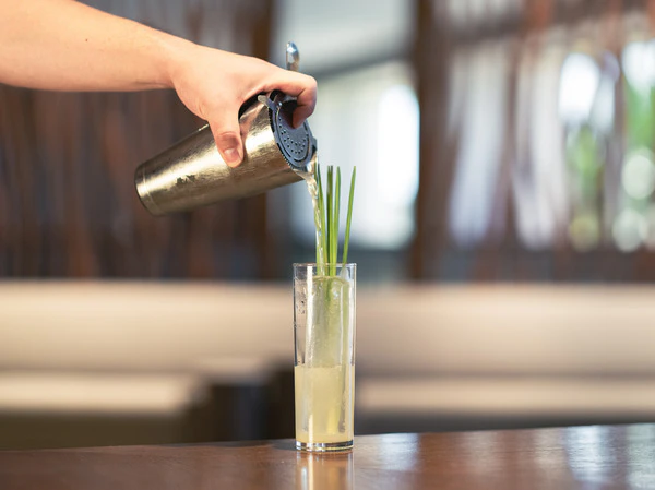 ginger lemongrass mocktail