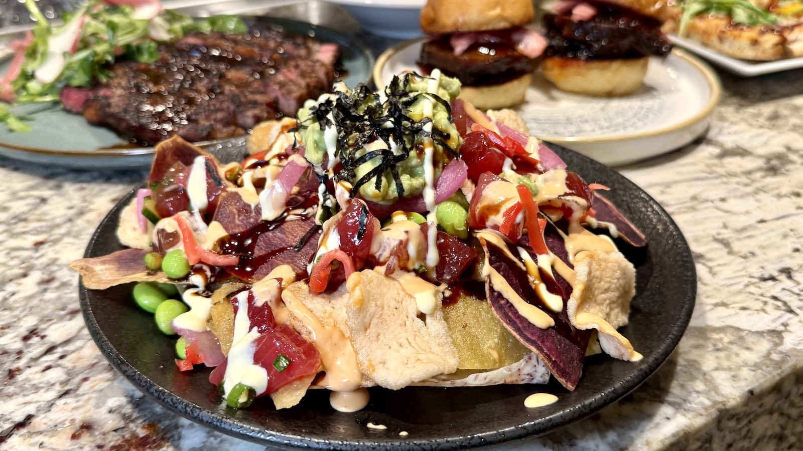 poke nachos