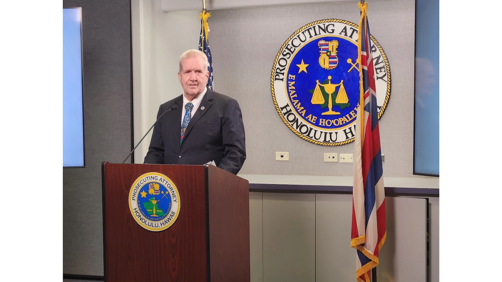 Prosecuting Attorney Steve Alm