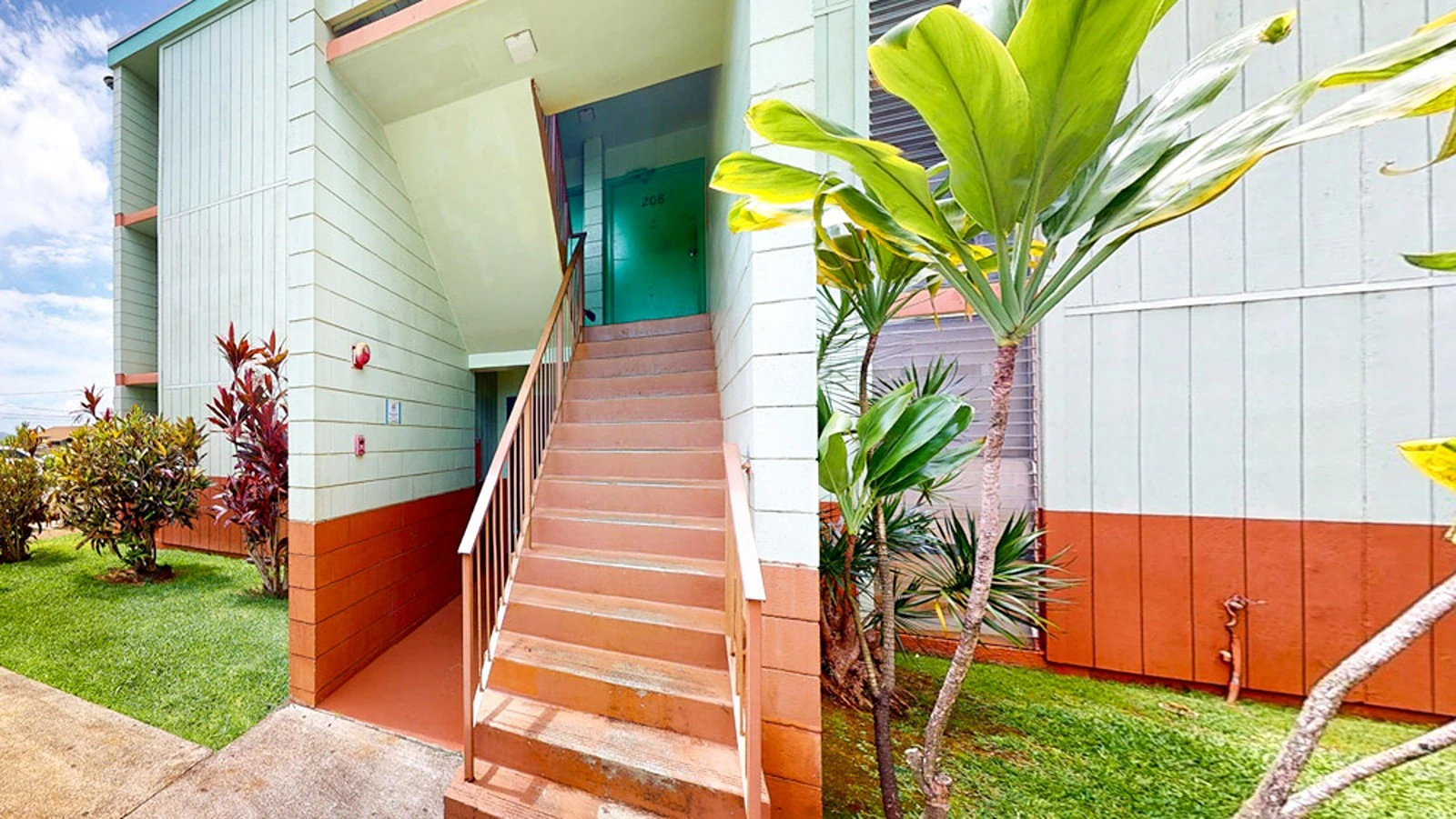 An exterior shot of the property.