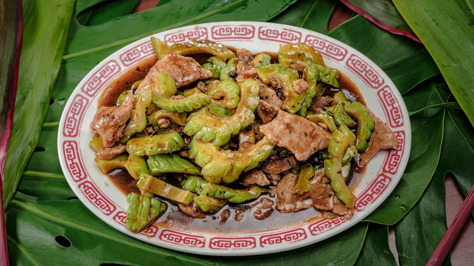 pork and bittermelon