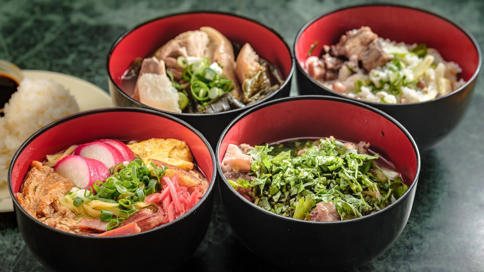 variety of soups