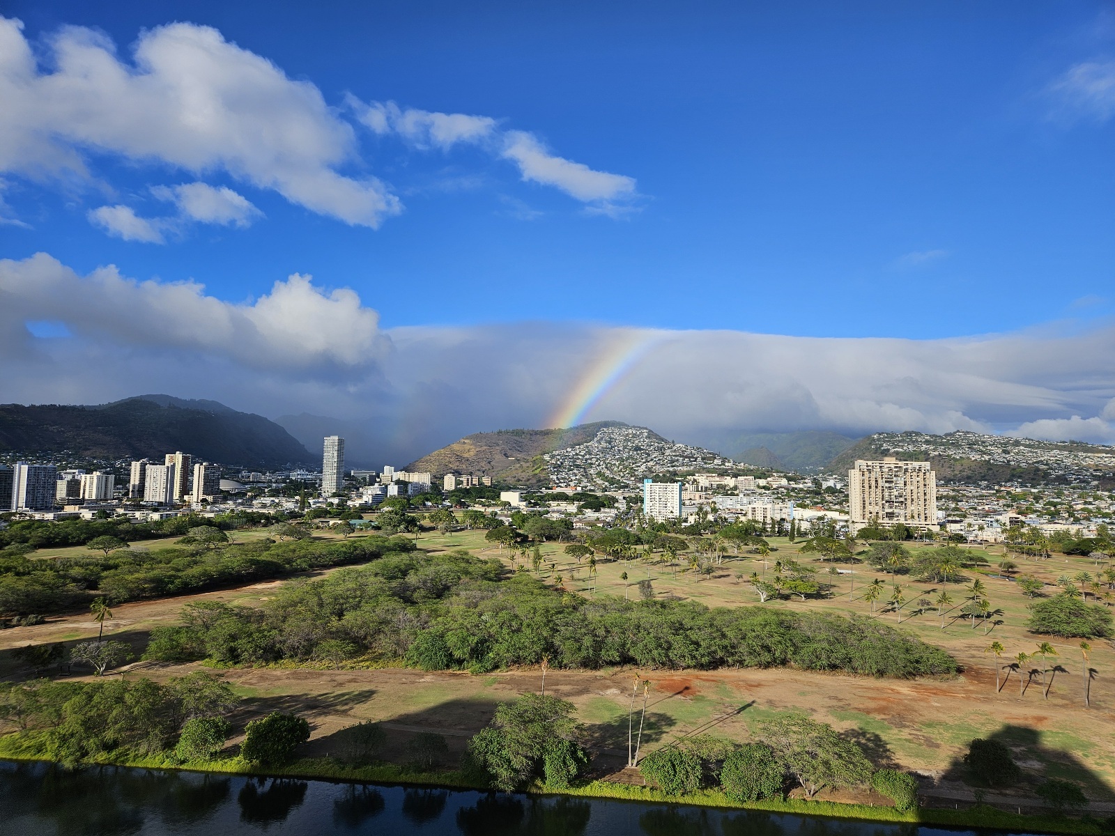 Rainbow over Ala Wai