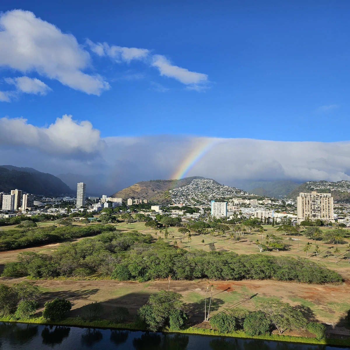 Rainbow over Ala Wai