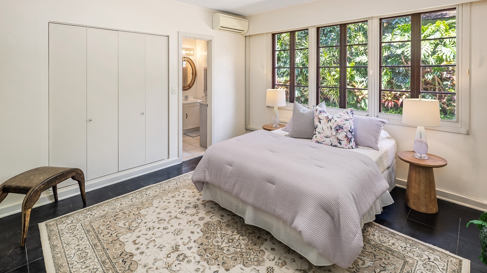 One of five bedrooms.