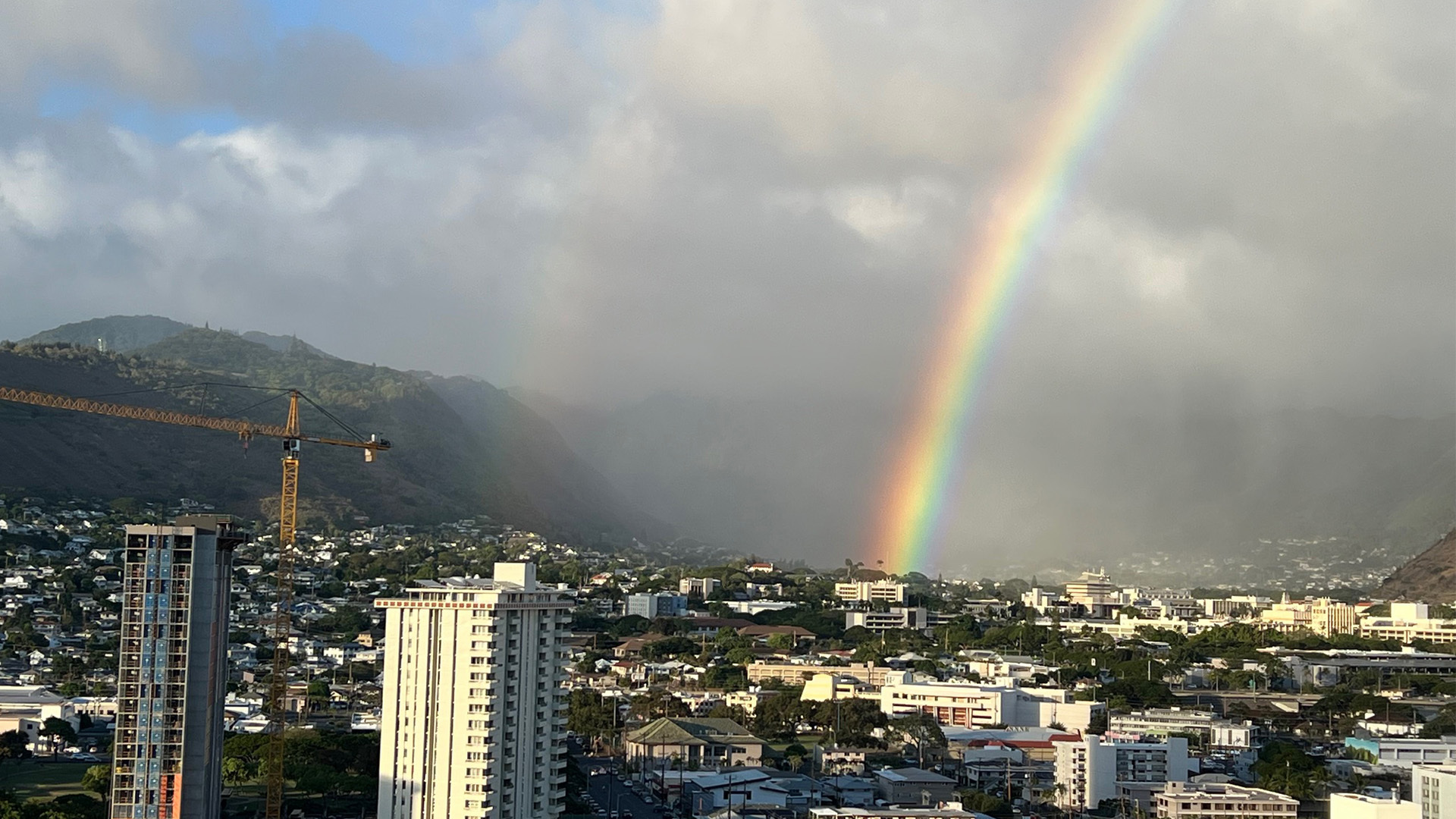Rainbows in Mānoa