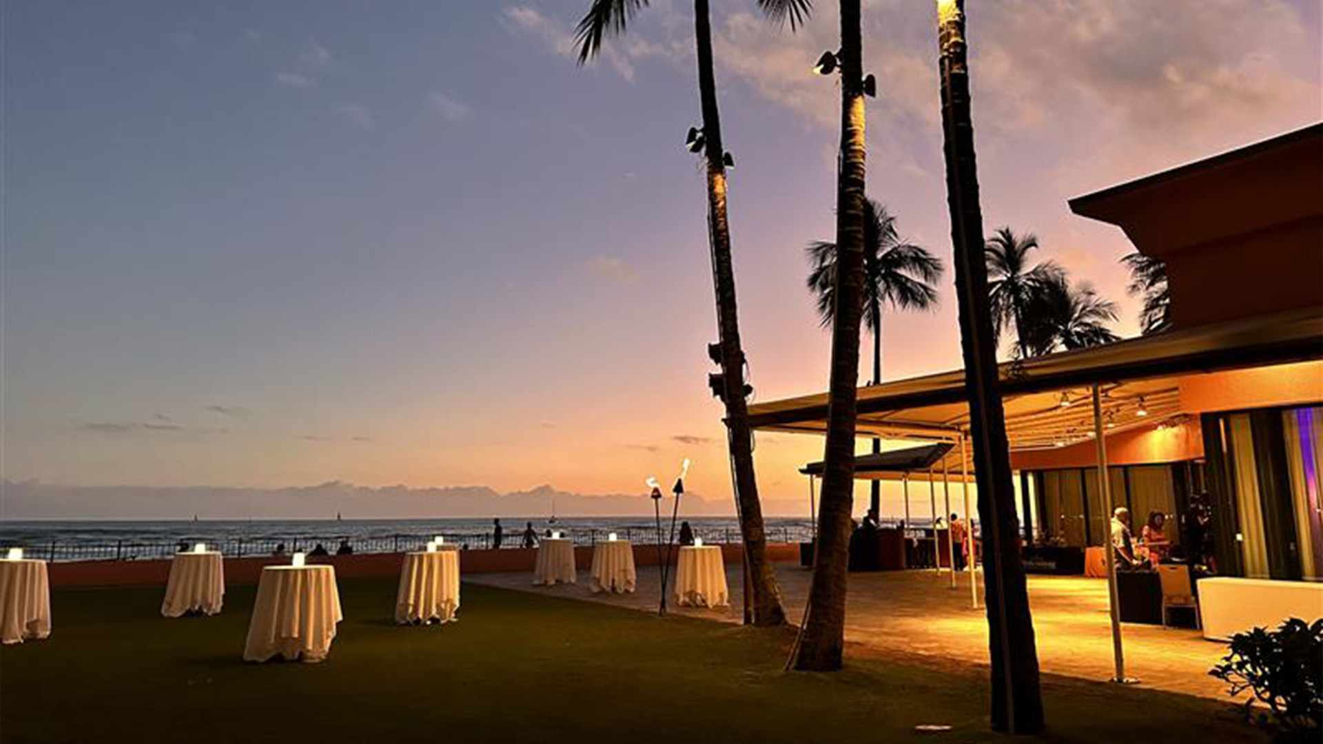 Royal Hawaiian sunset