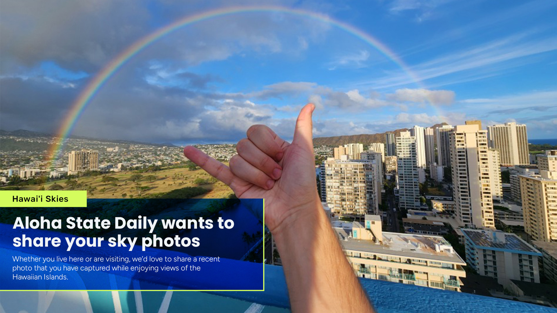 Reader Submissions: Aloha State Daily wants to share your sky photos