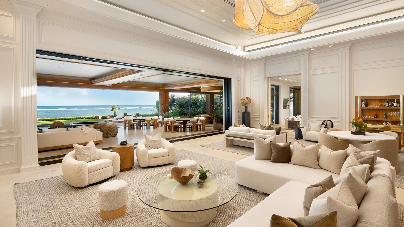 This oceanfront estate at 4505 Kāhala Ave. has hit market with a $45 million price tag. It has been listed by Coldwell Banker Realty independent agent Tracy Allen.