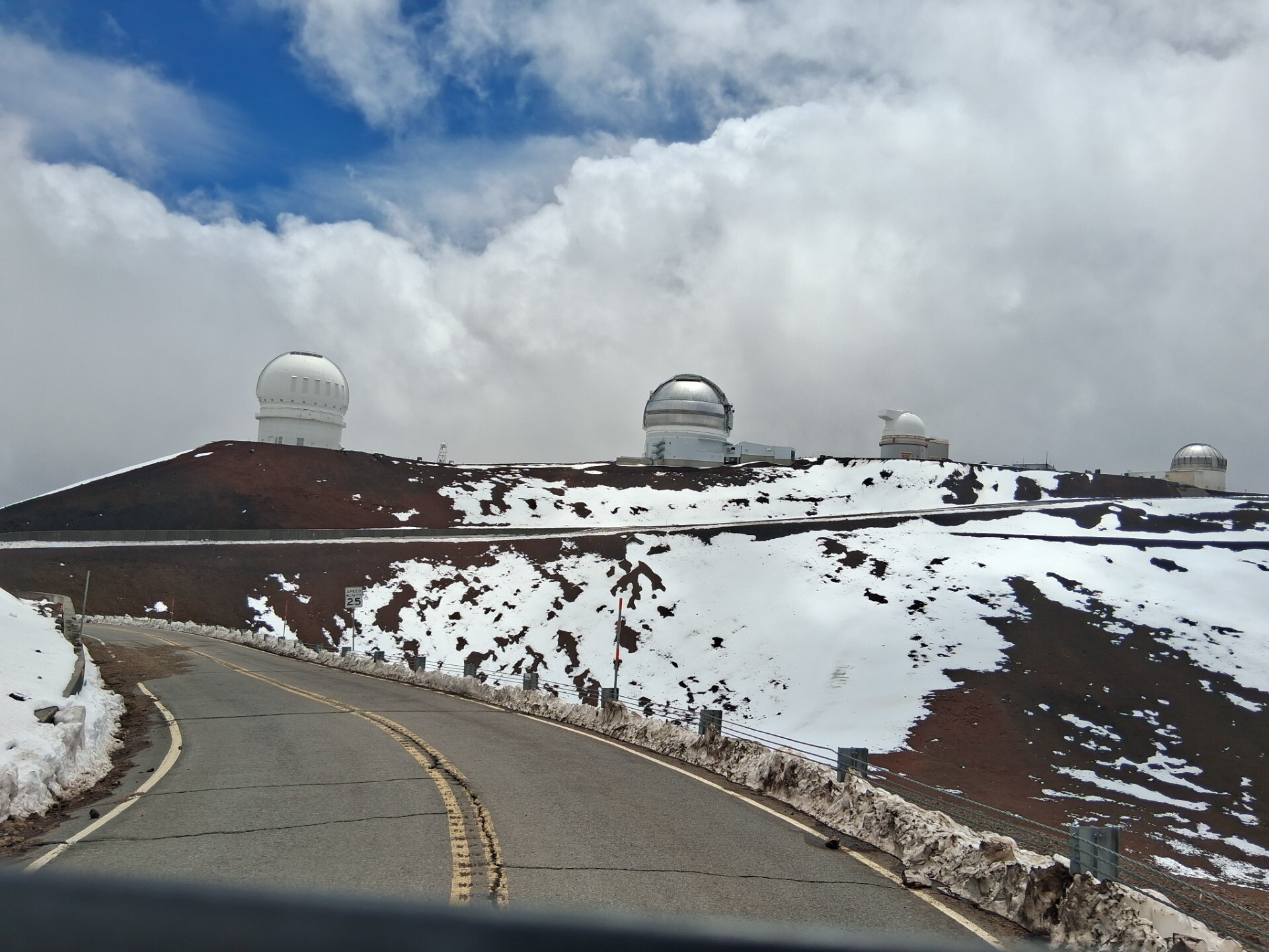 Sky on top of Mauna Kea