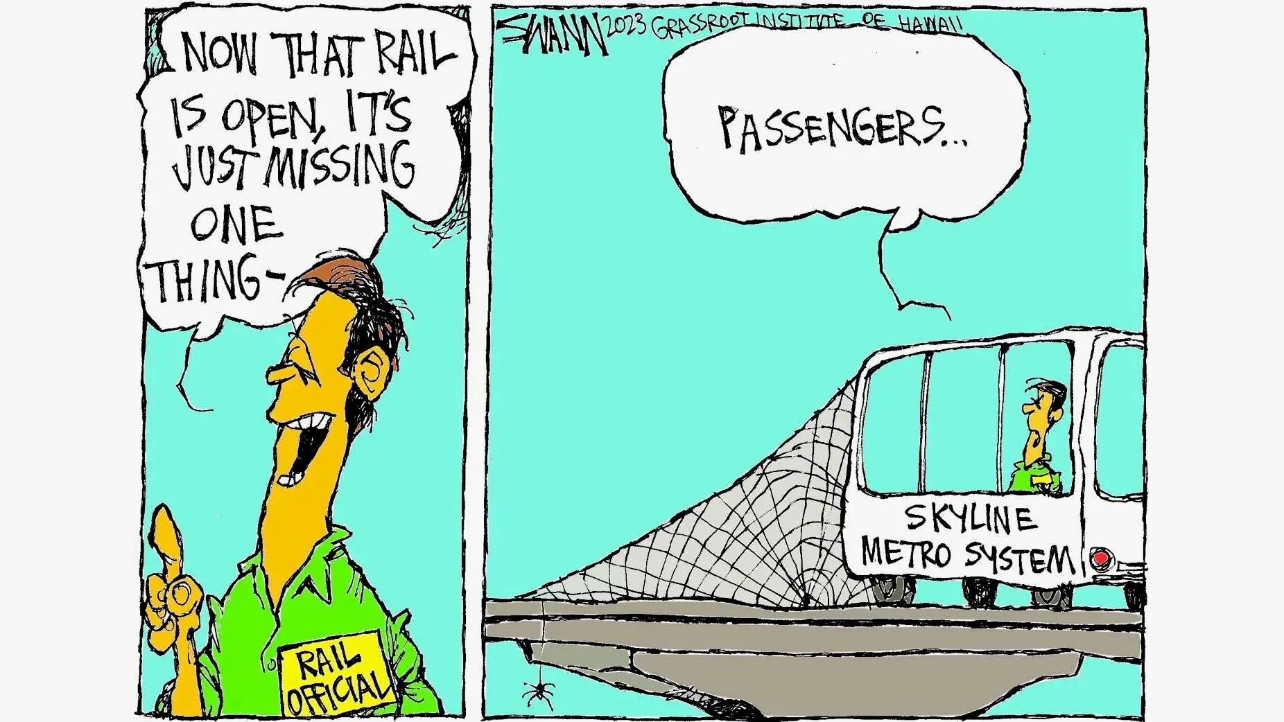 Cartoonist Dave Swann | Grassroot Institute of Hawaiʻi