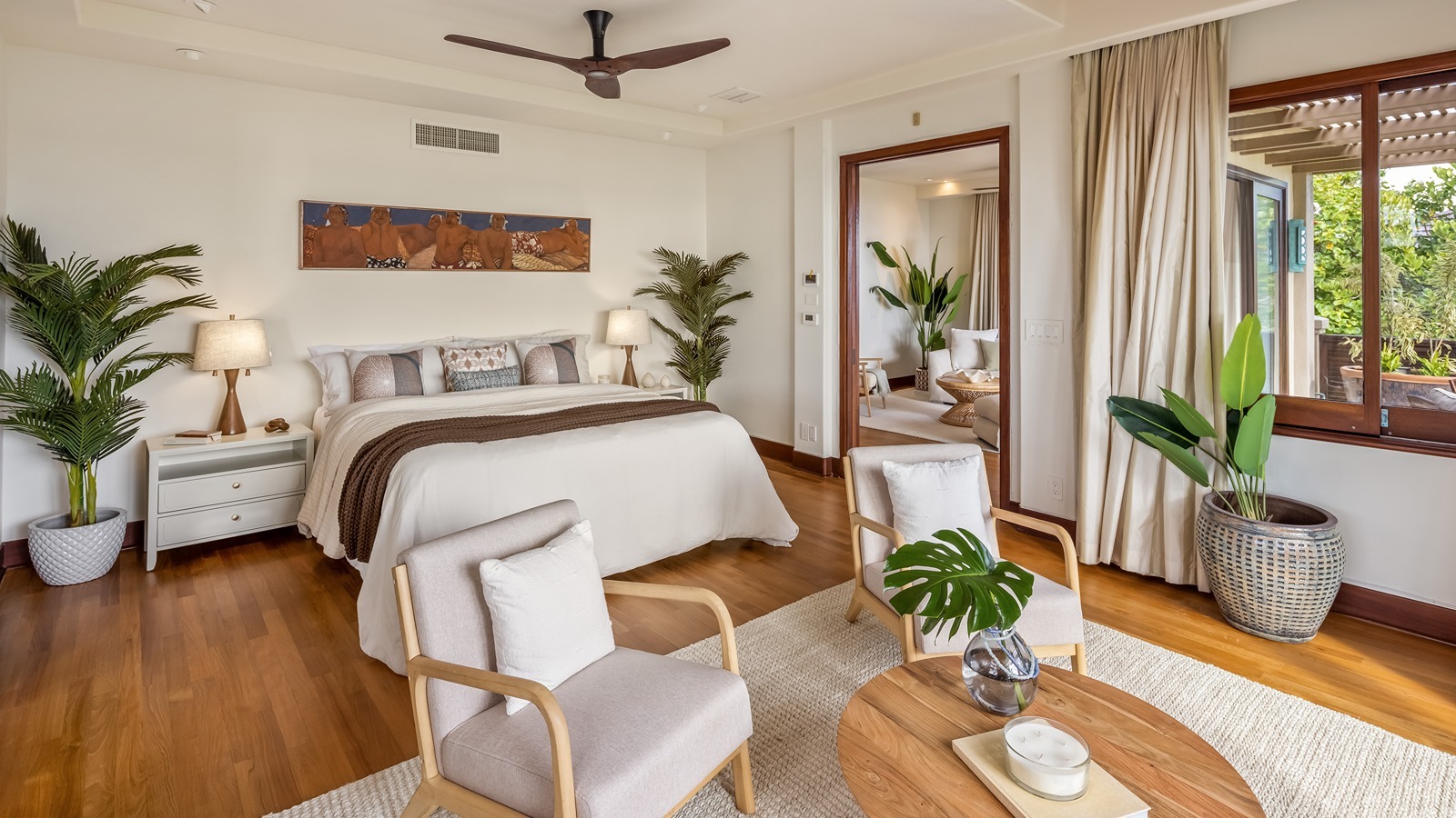 One of five ensuite bedrooms.