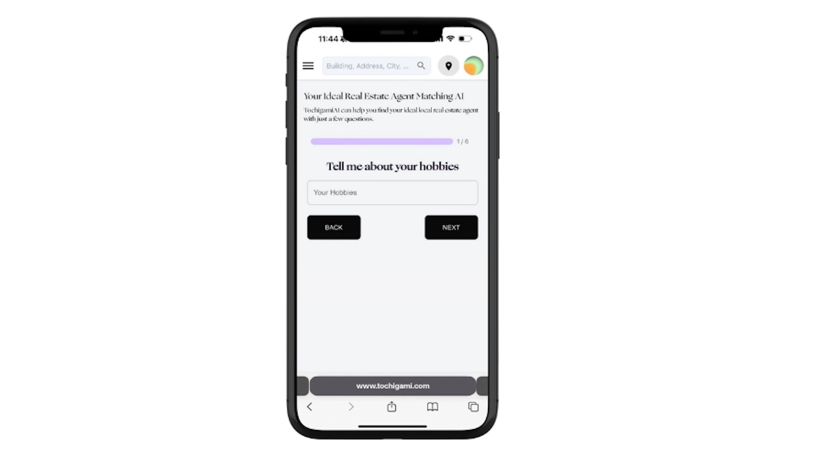 A view of the Tochigami platform