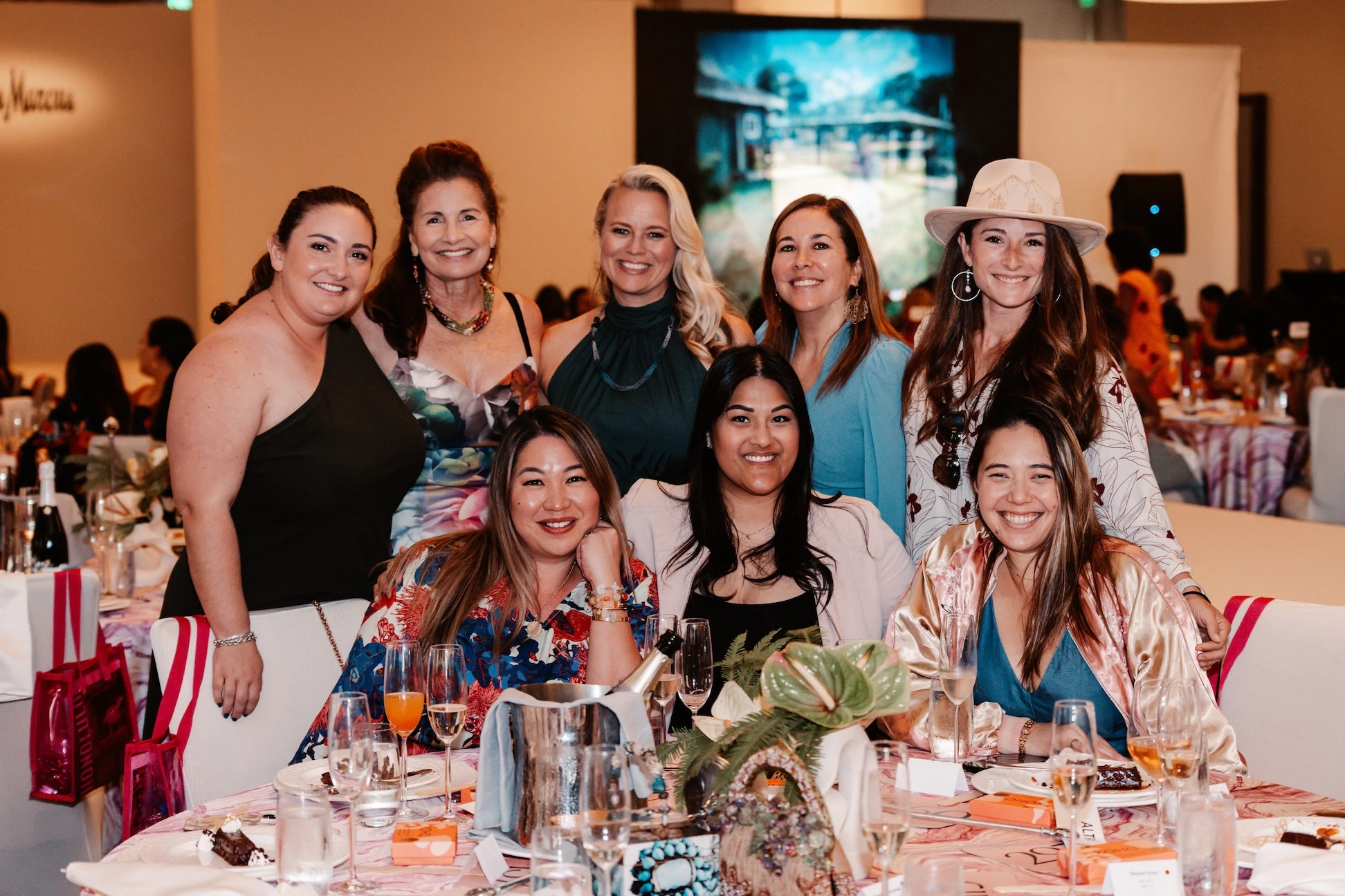 ALTRES team pictured in 2024 at Aloha United Way’s Women United annual fundraising event called, Chocolate, Champagne & Couture For-A-Cause.