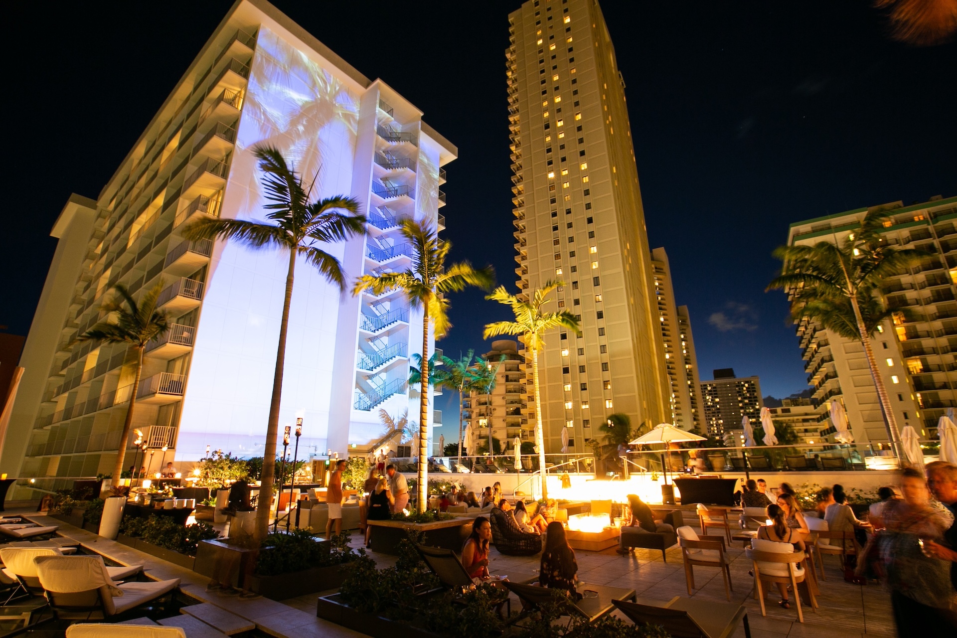 The venue for the event is Swell Restaurant & Pool Bar at the ʻAlohilani Resort Waikīkī Beach.