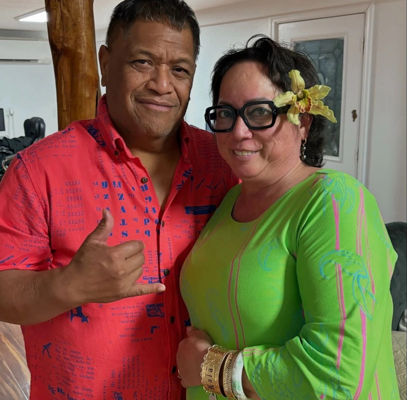 Wally and Kat Ahuna lost everything in a recent fire in West Oʻahu.