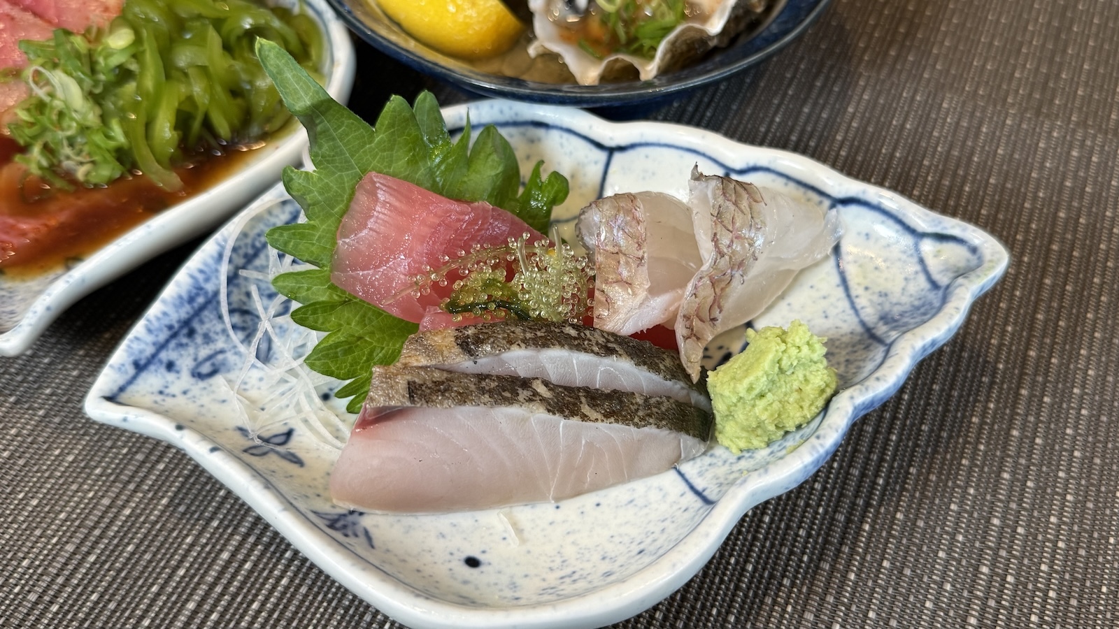 sashimi of the day